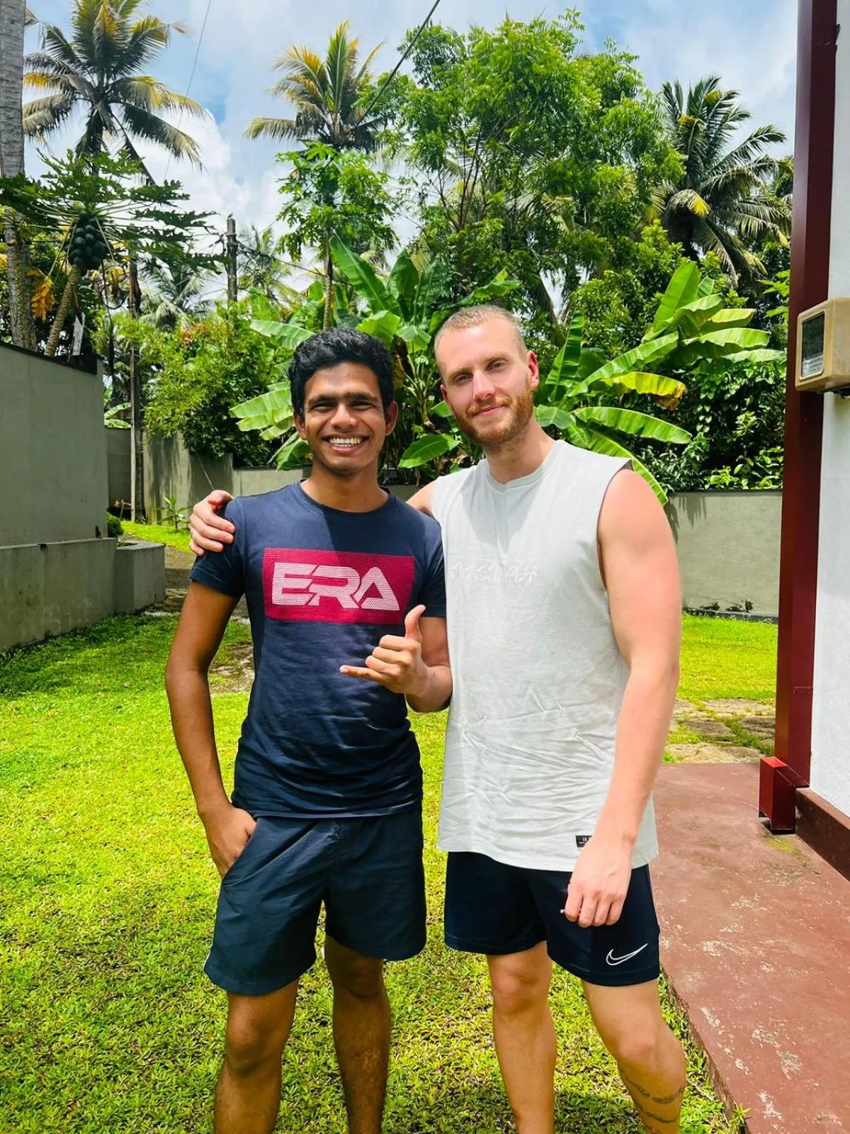 group of guests in Urban Galle Villa