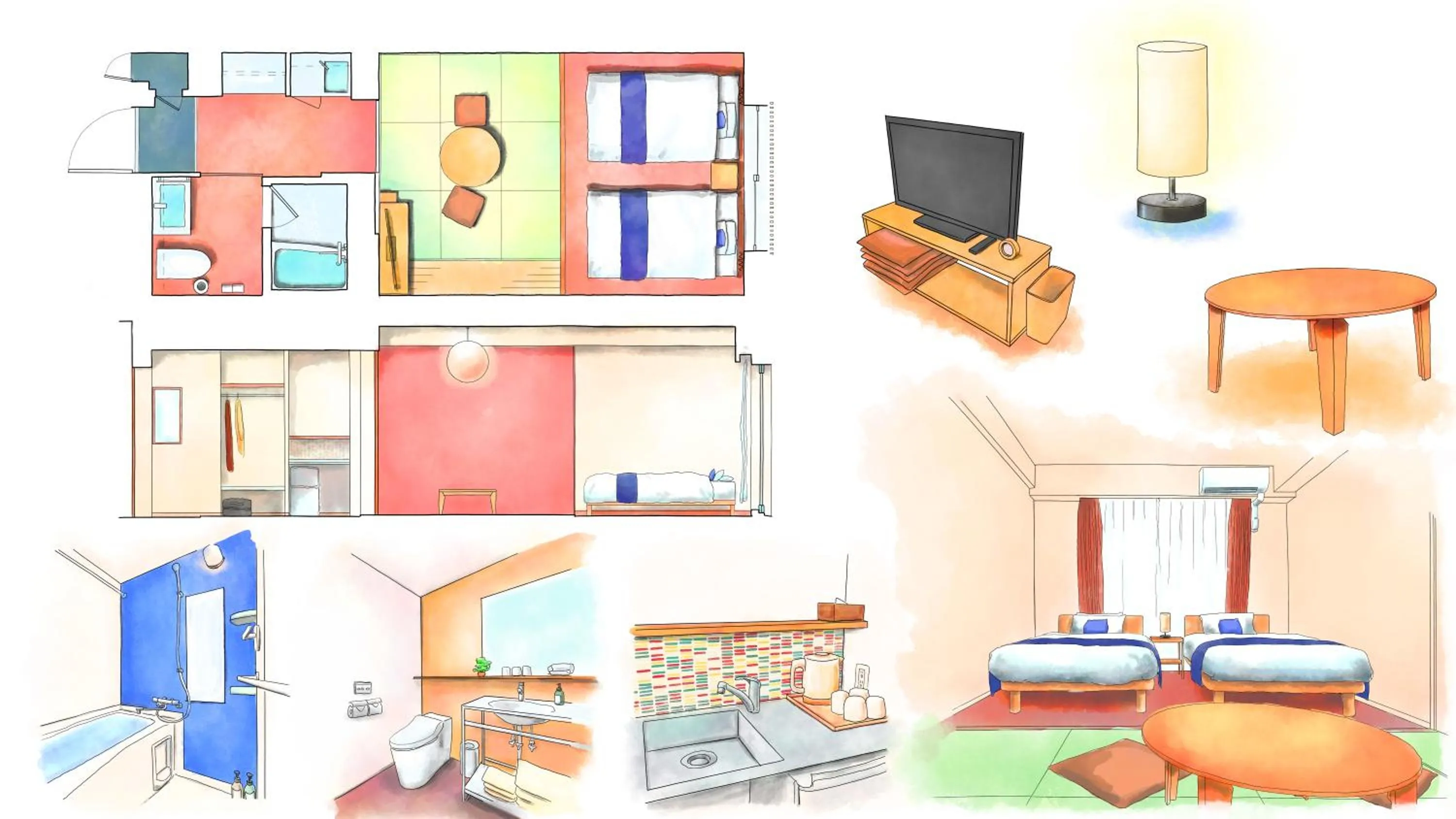 Floor plan in HOTEL ECCLESIA