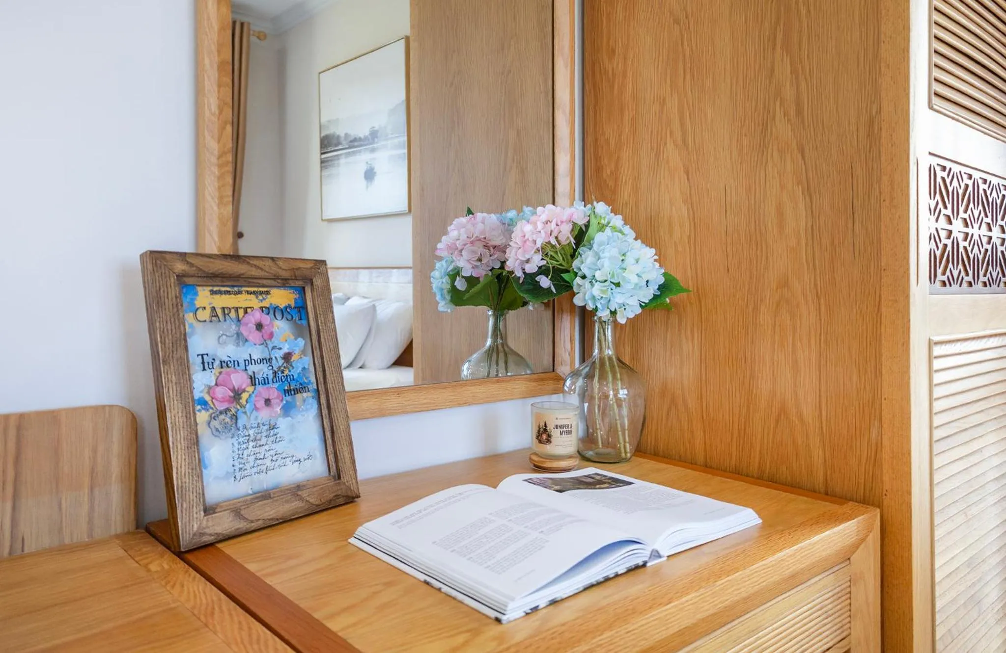 wardrobe in Cerasoi Boutique Villa Dalat