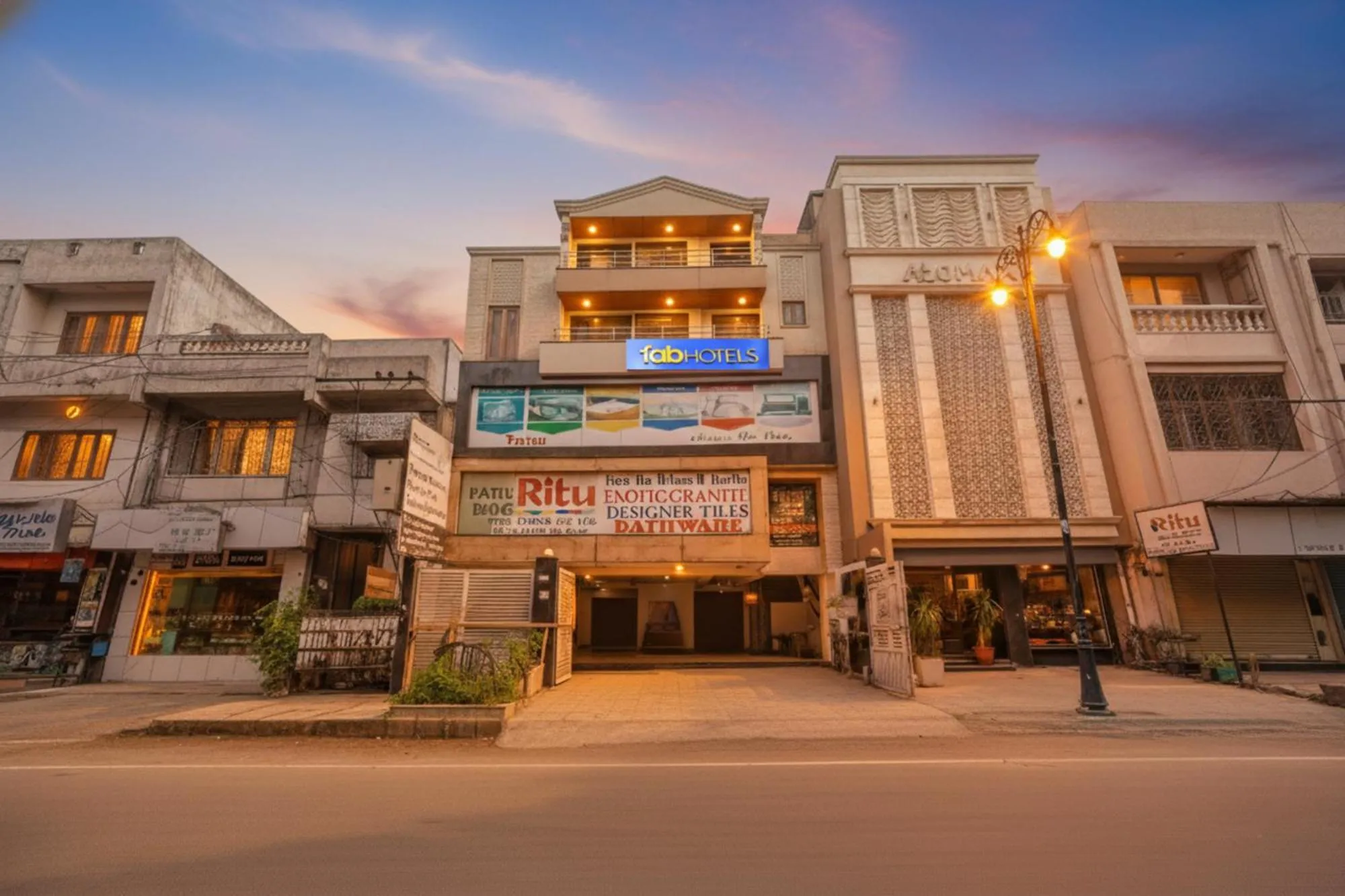 Facade/entrance in FabExpress RG Stay