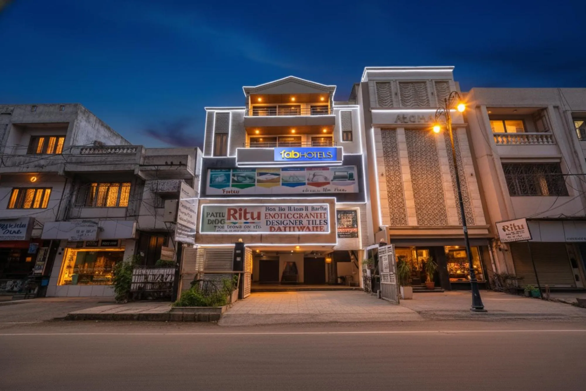 Facade/entrance in FabExpress RG Stay