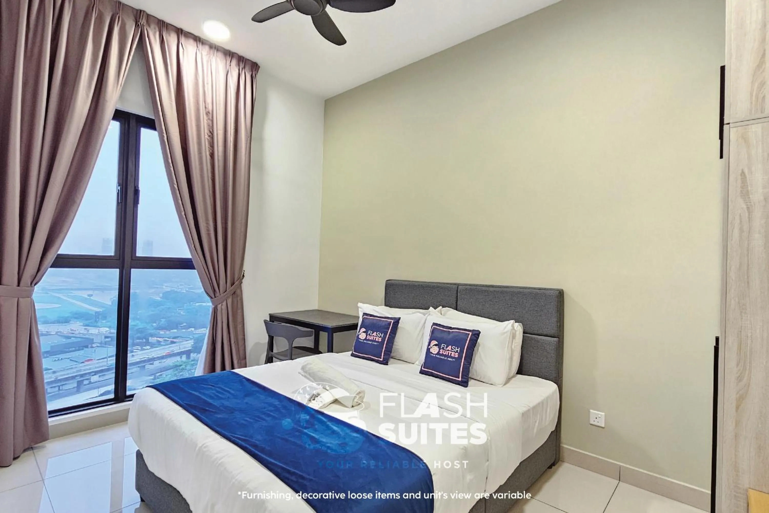 Bedroom, Bed in Trion Premium Suites @ KL