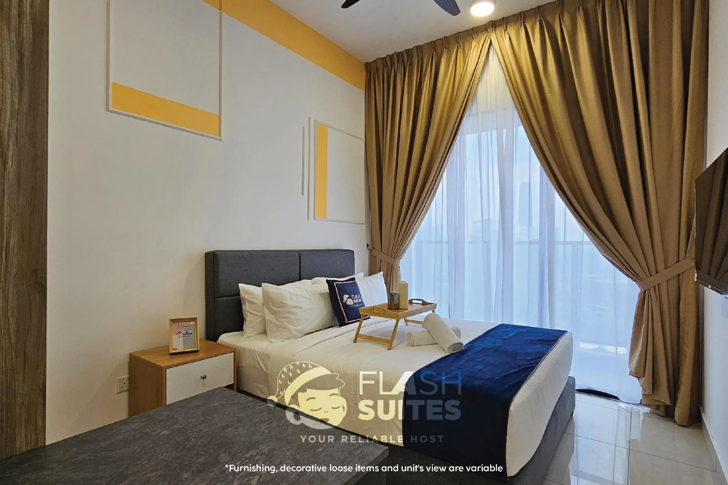 Bedroom, Bed in Trion Premium Suites @ KL