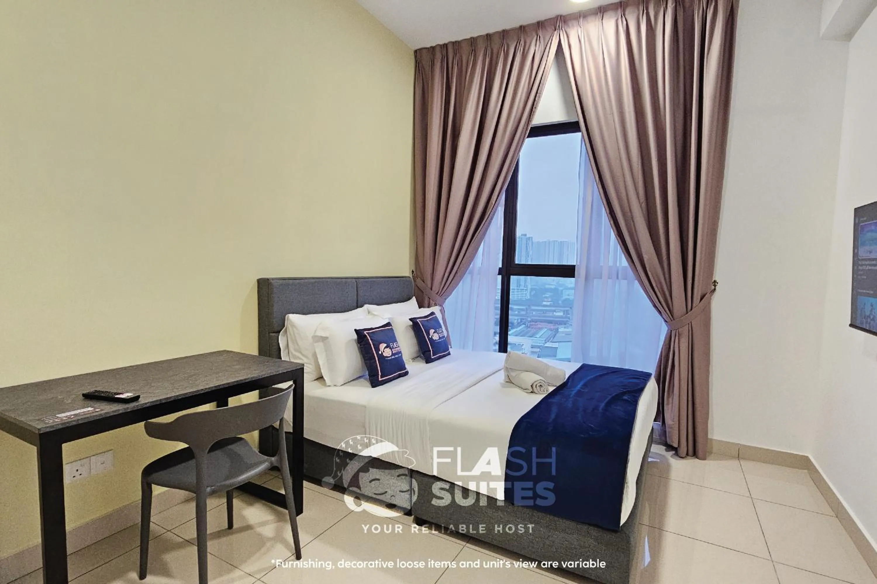 Bedroom, Bed in Trion Premium Suites @ KL