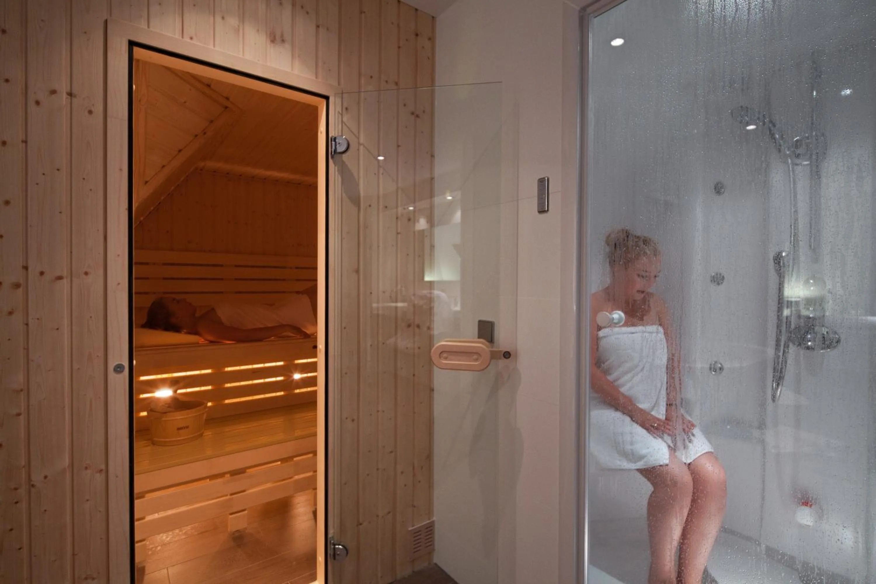 Sauna in Van der Valk Hotel Assen