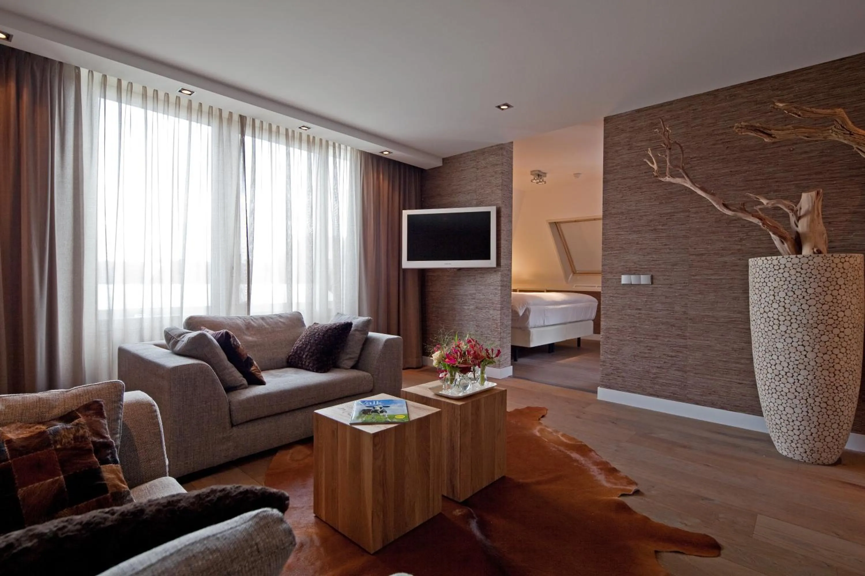 Seating area in Van der Valk Hotel Assen