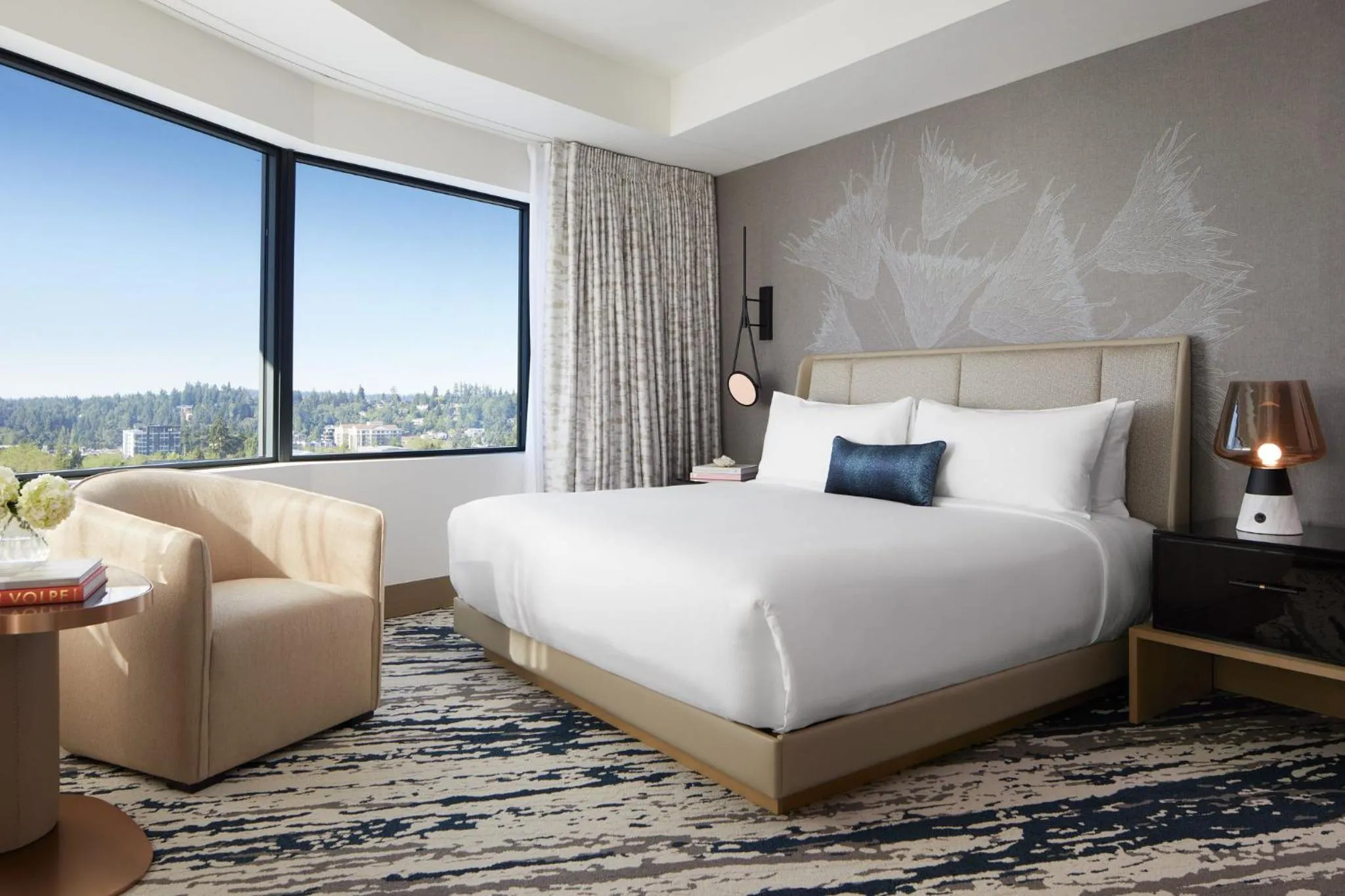 Photo of the whole room, Bed in InterContinental Seattle Bellevue, by IHG