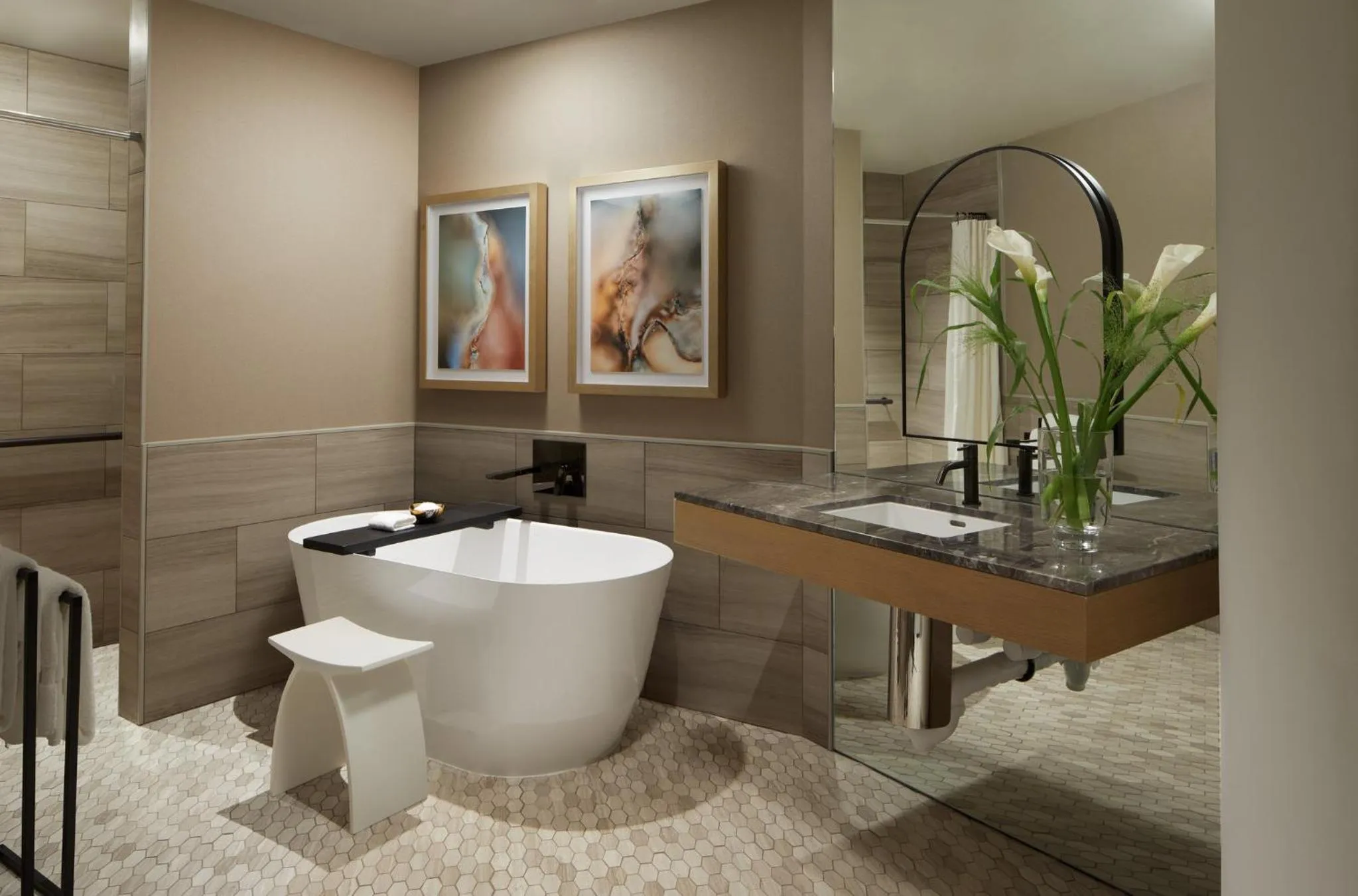 Bathroom in InterContinental Seattle Bellevue, by IHG