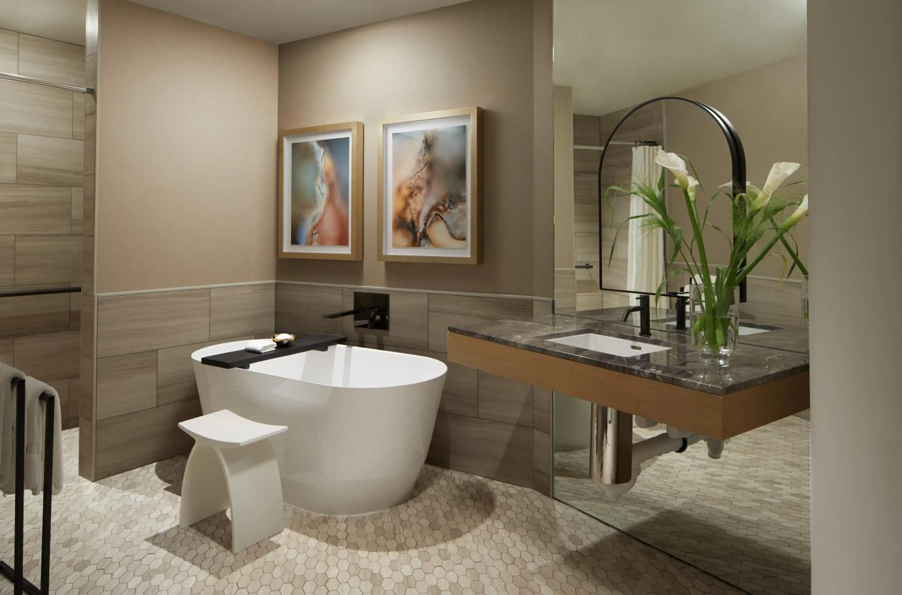 Bathroom in InterContinental Seattle Bellevue, by IHG