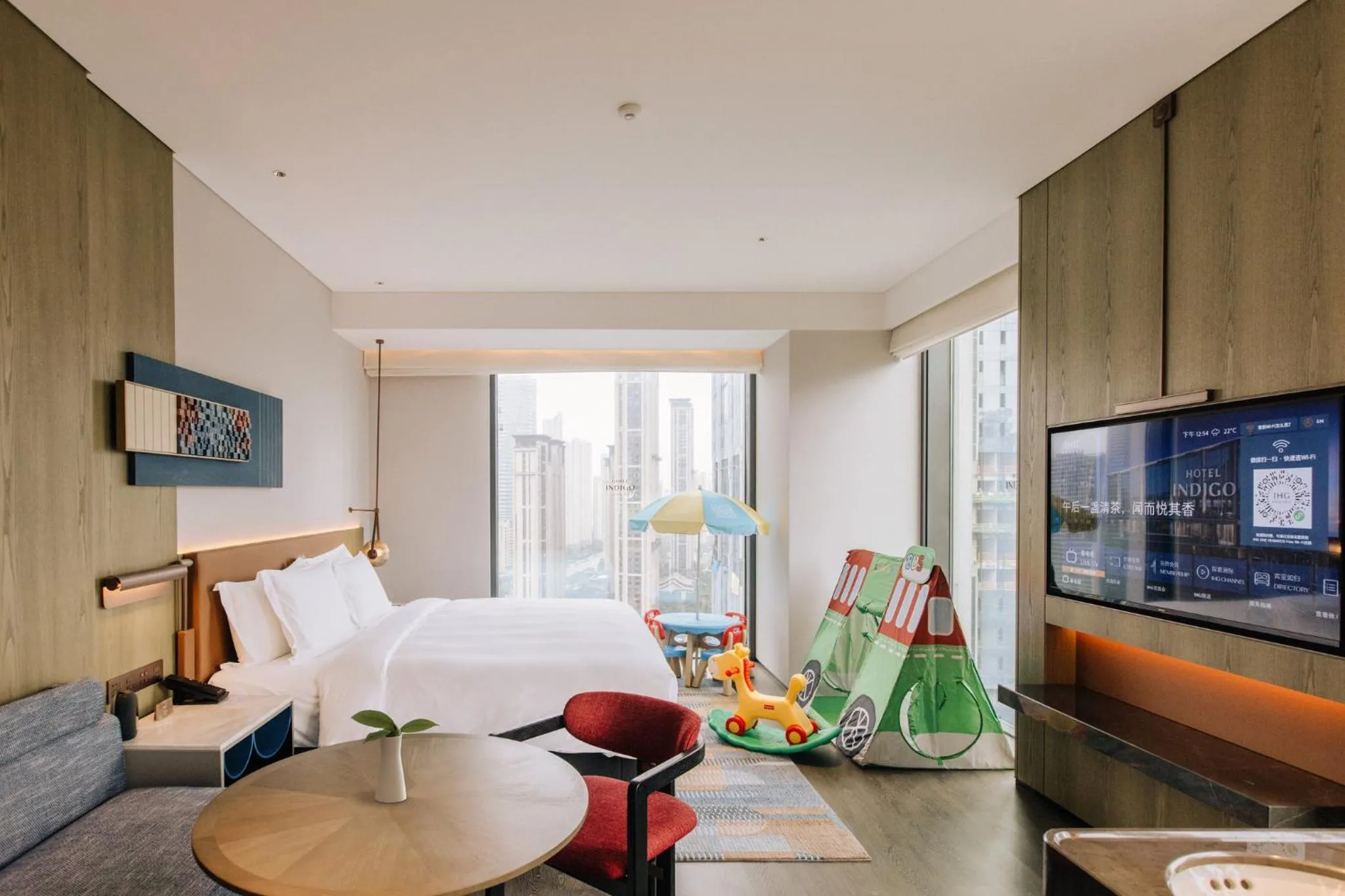 Fitness centre/facilities, Bed in Hotel Indigo Changsha Meixi Lake