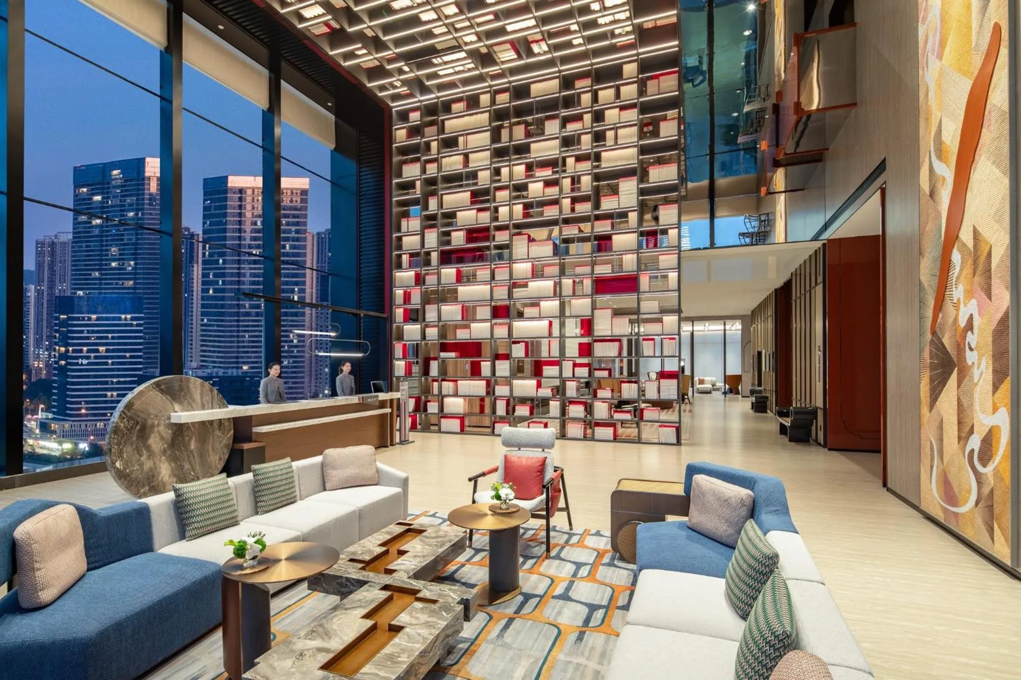 Property building in Hotel Indigo Changsha Meixi Lake