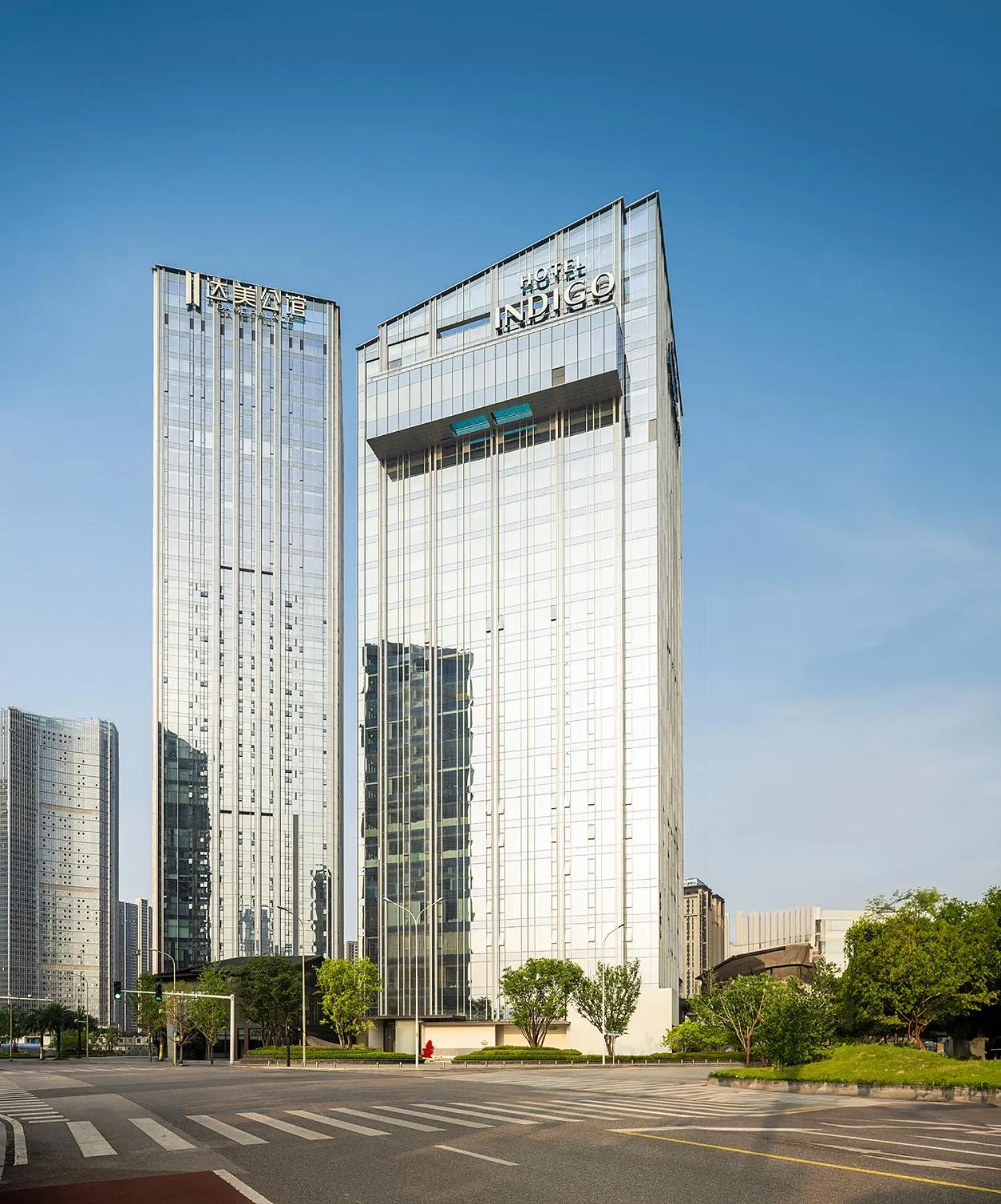 Property building in Hotel Indigo Changsha Meixi Lake