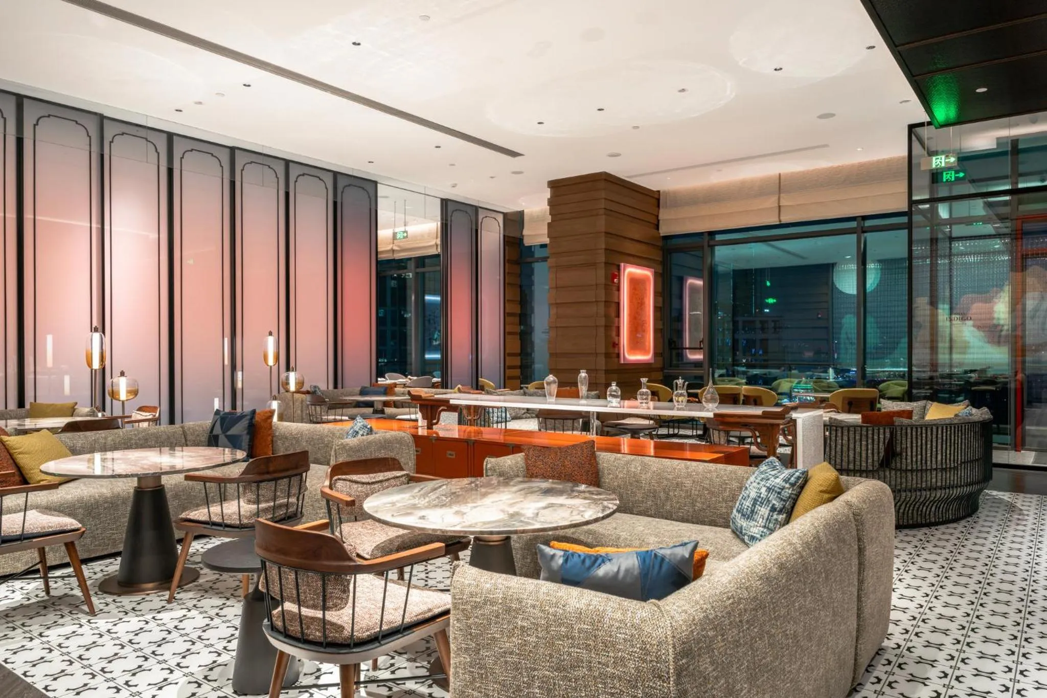 Lounge or bar in Hotel Indigo Changsha Meixi Lake