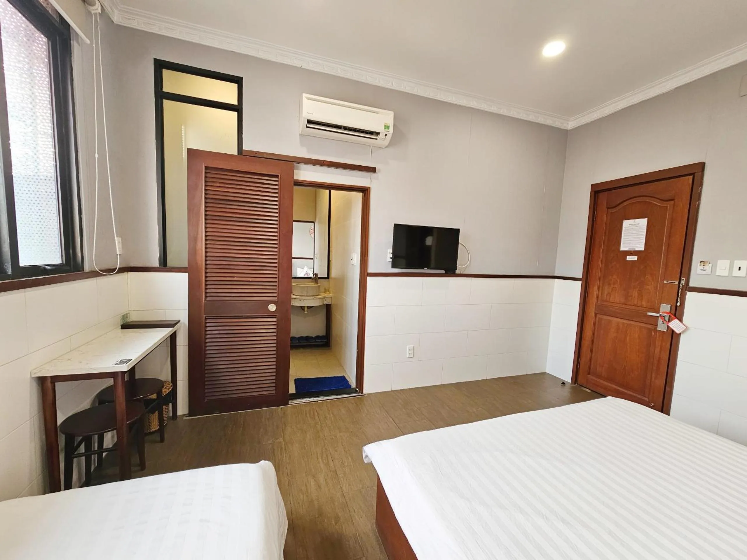 Bed in Văn Hoa Hotel