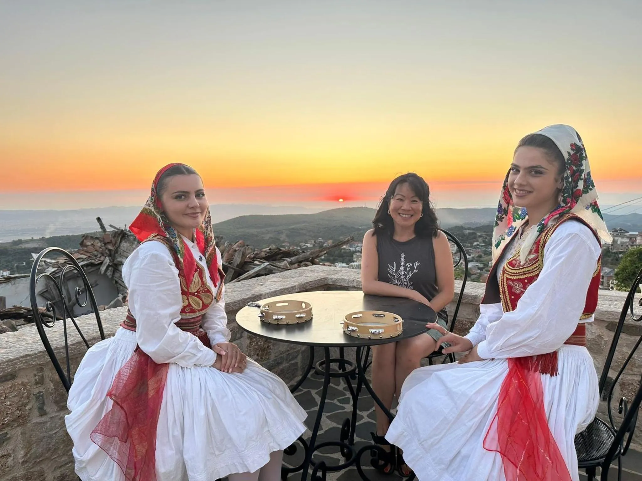 Natural landscape in Kruja Albergo Diffuso , Inside Kruja Castle
