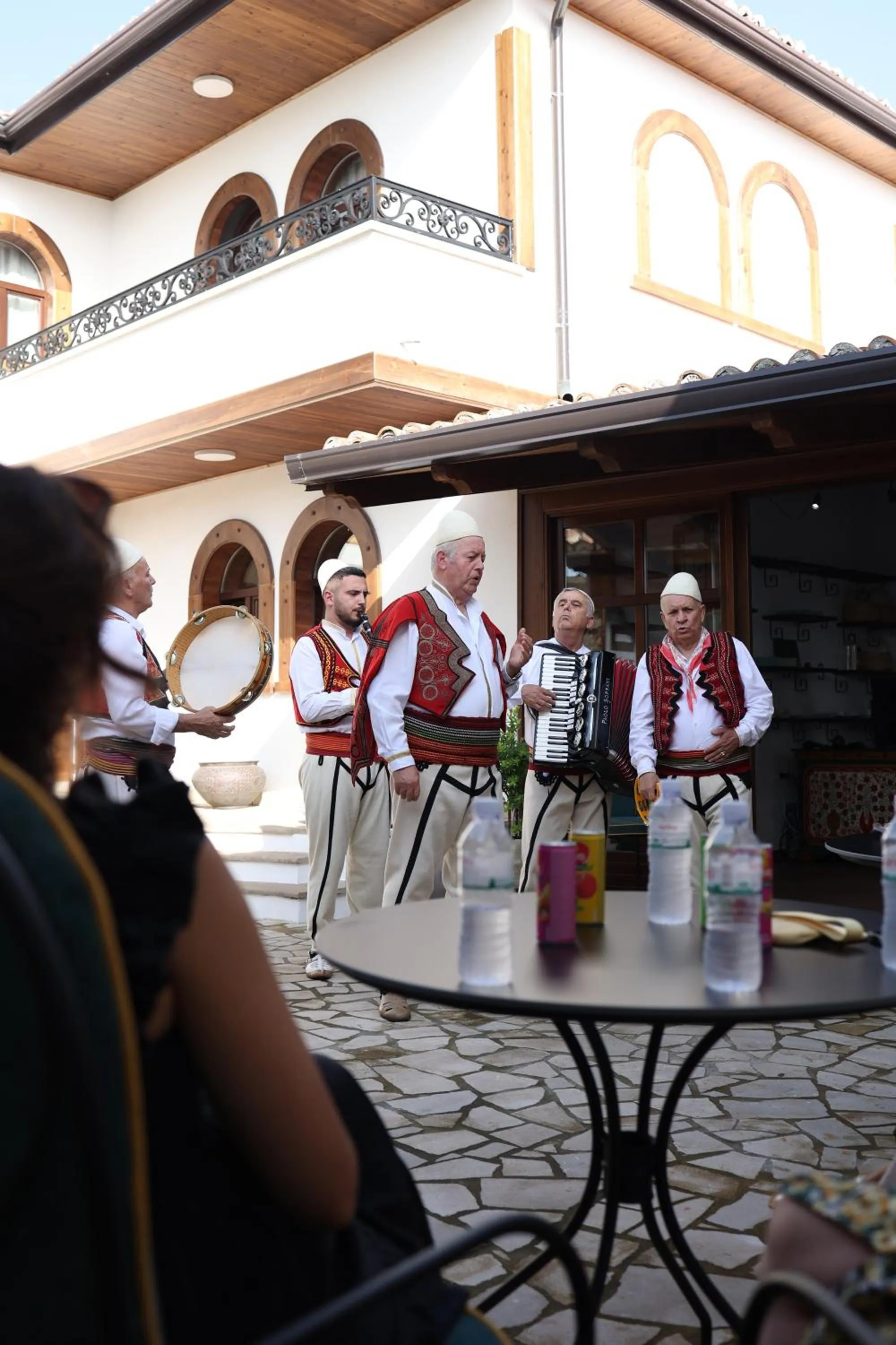 Patio in Kruja Albergo Diffuso , Inside Kruja Castle