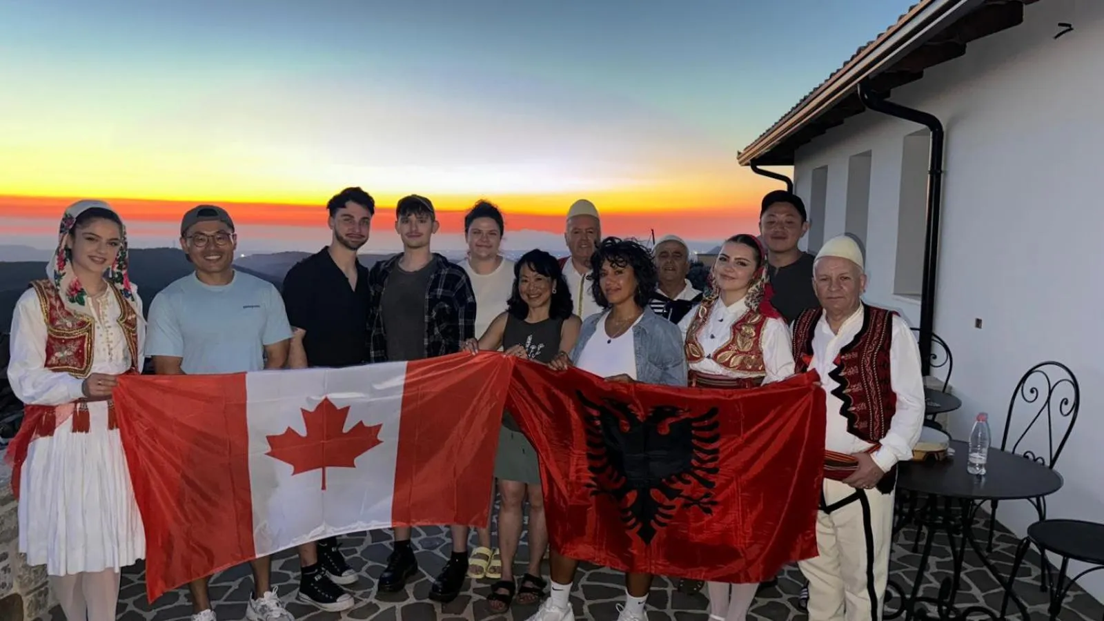 Natural landscape in Kruja Albergo Diffuso , Inside Kruja Castle