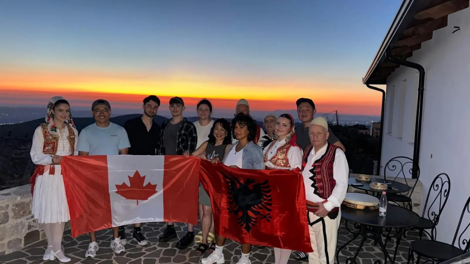 Natural landscape in Kruja Albergo Diffuso , Inside Kruja Castle