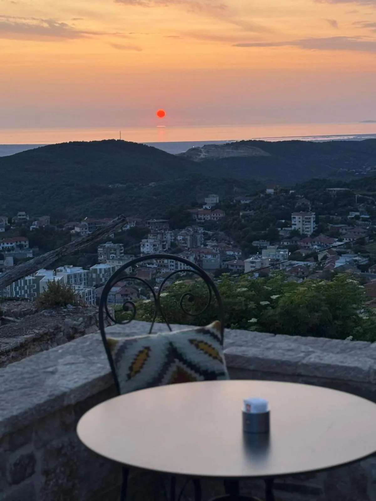 Balcony/Terrace in Kruja Albergo Diffuso , Inside Kruja Castle