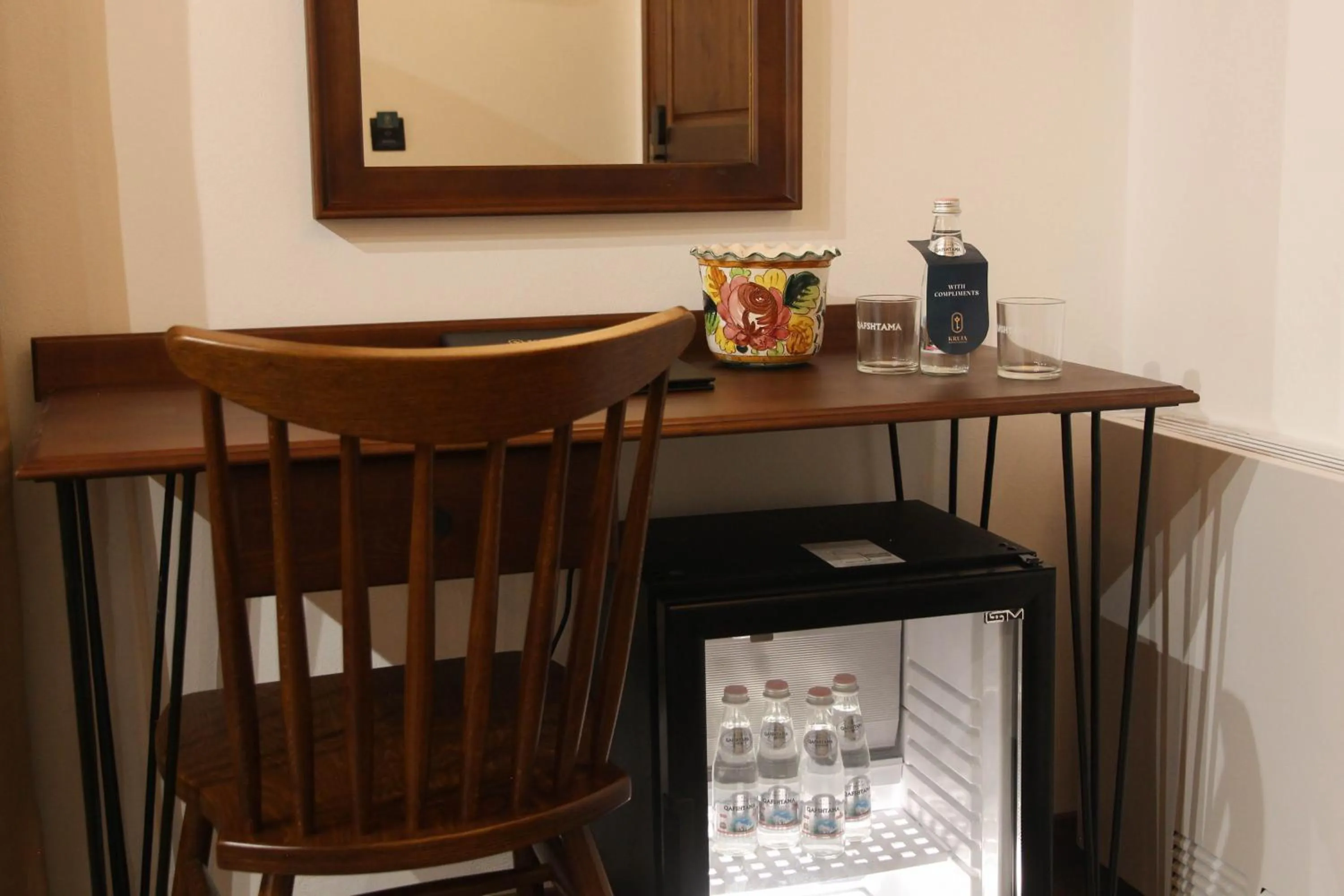 minibar in Kruja Albergo Diffuso , Inside Kruja Castle