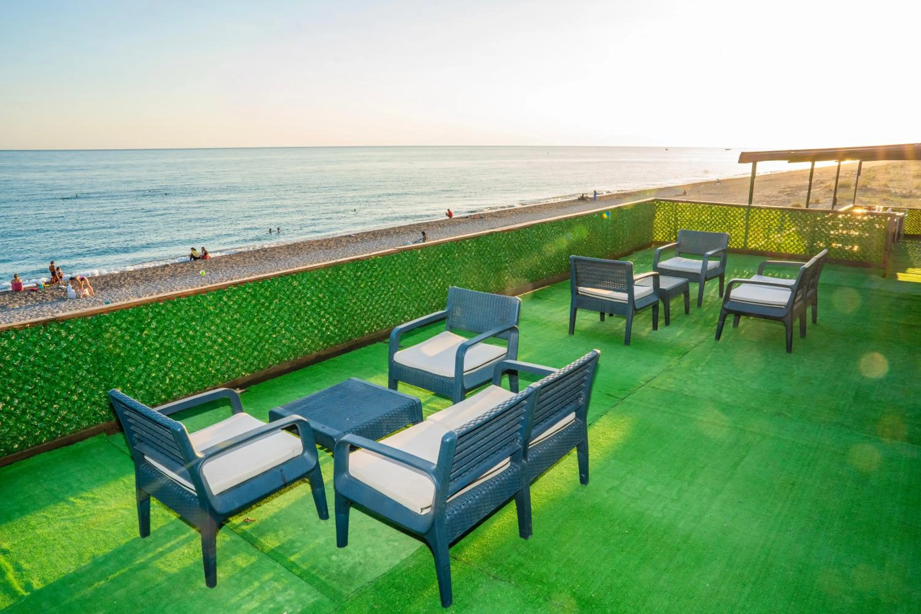 Beach in Aperion Beach Hotel Side