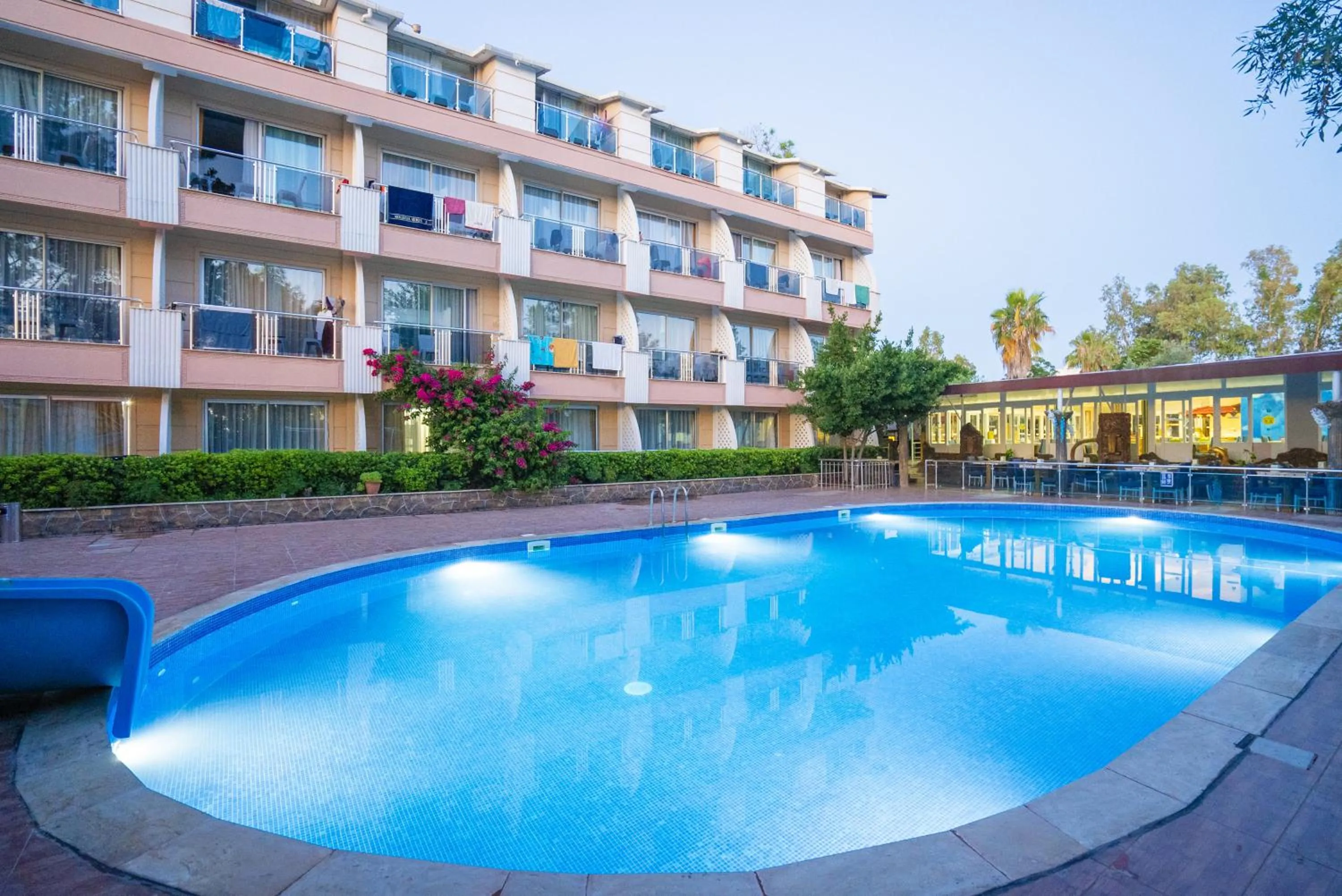 Property building in Aperion Beach Hotel Side