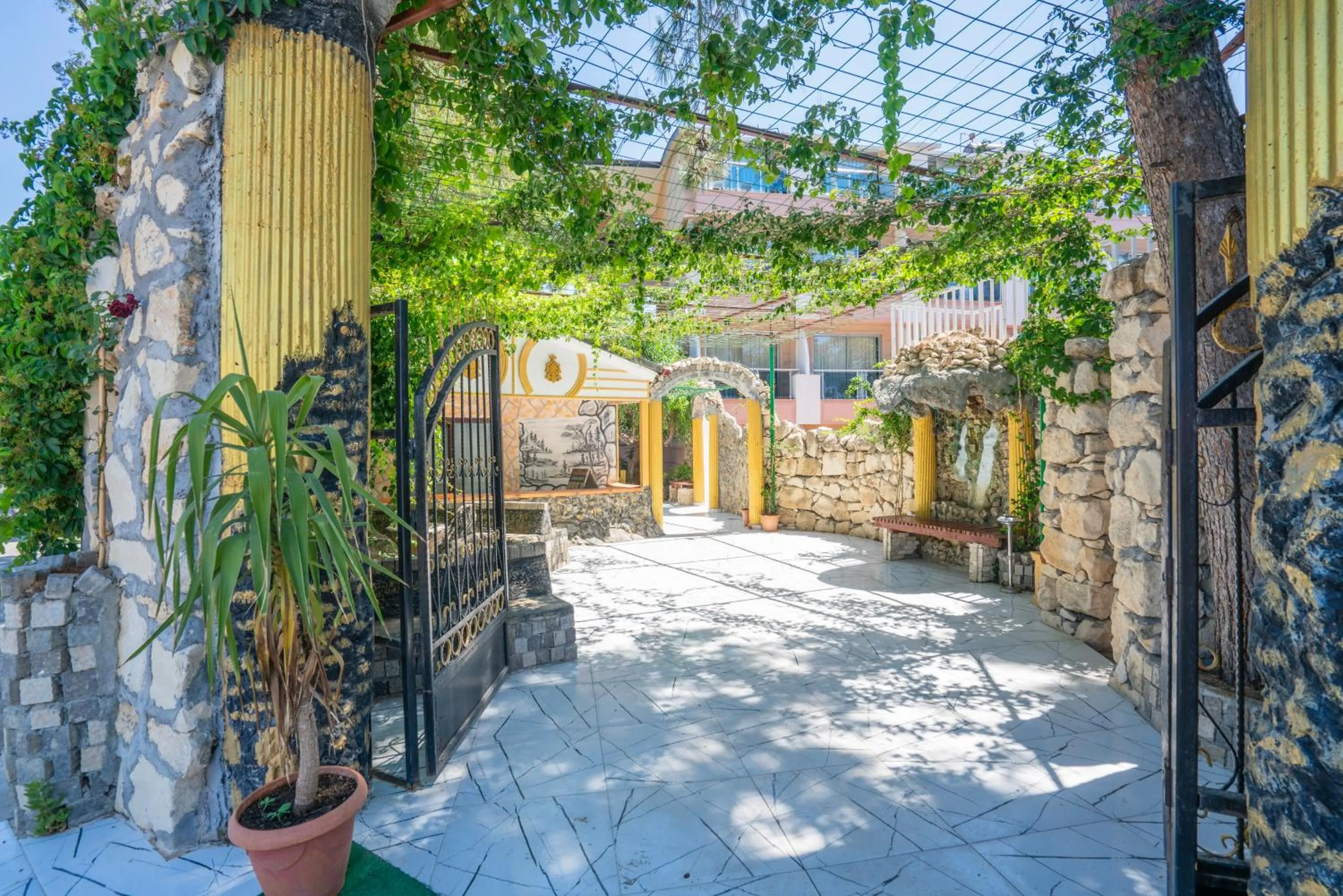 Property building in Aperion Beach Hotel Side