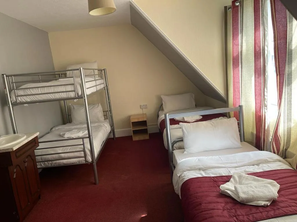 Bed in ST NICHOLAS HOTEL