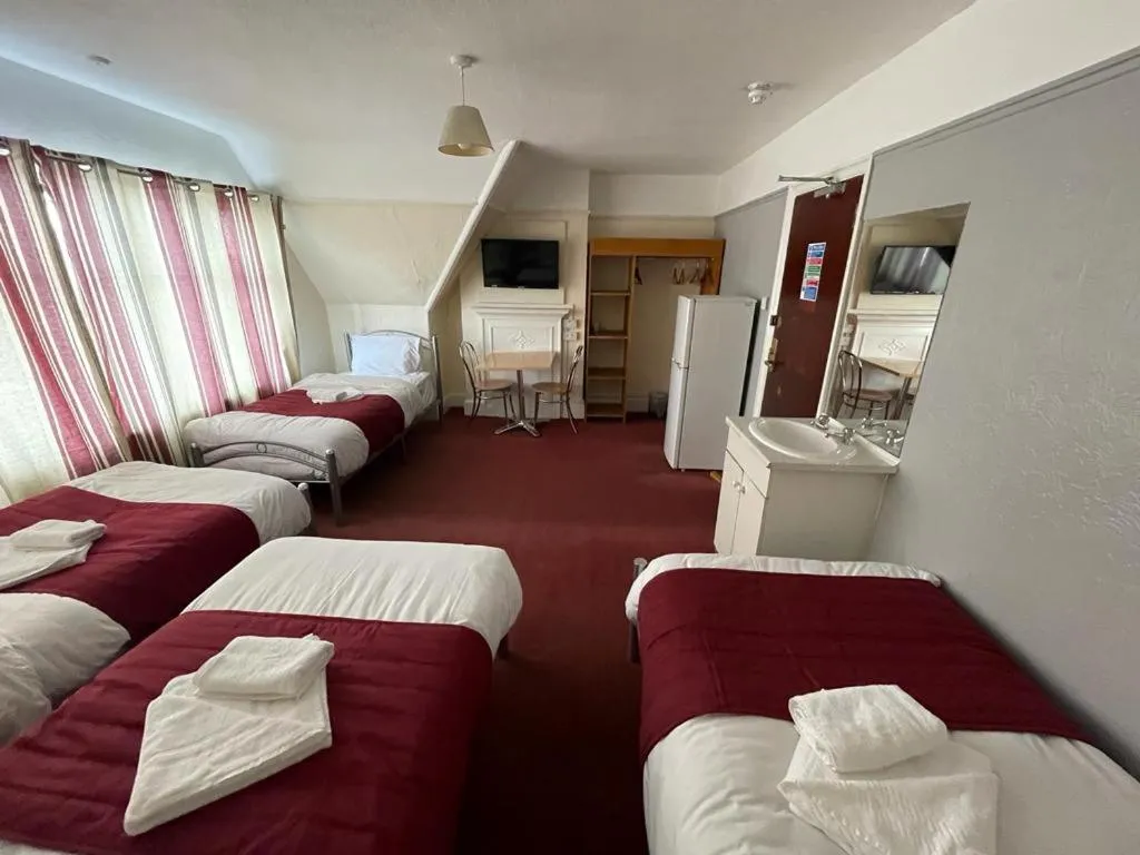 Bed in ST NICHOLAS HOTEL