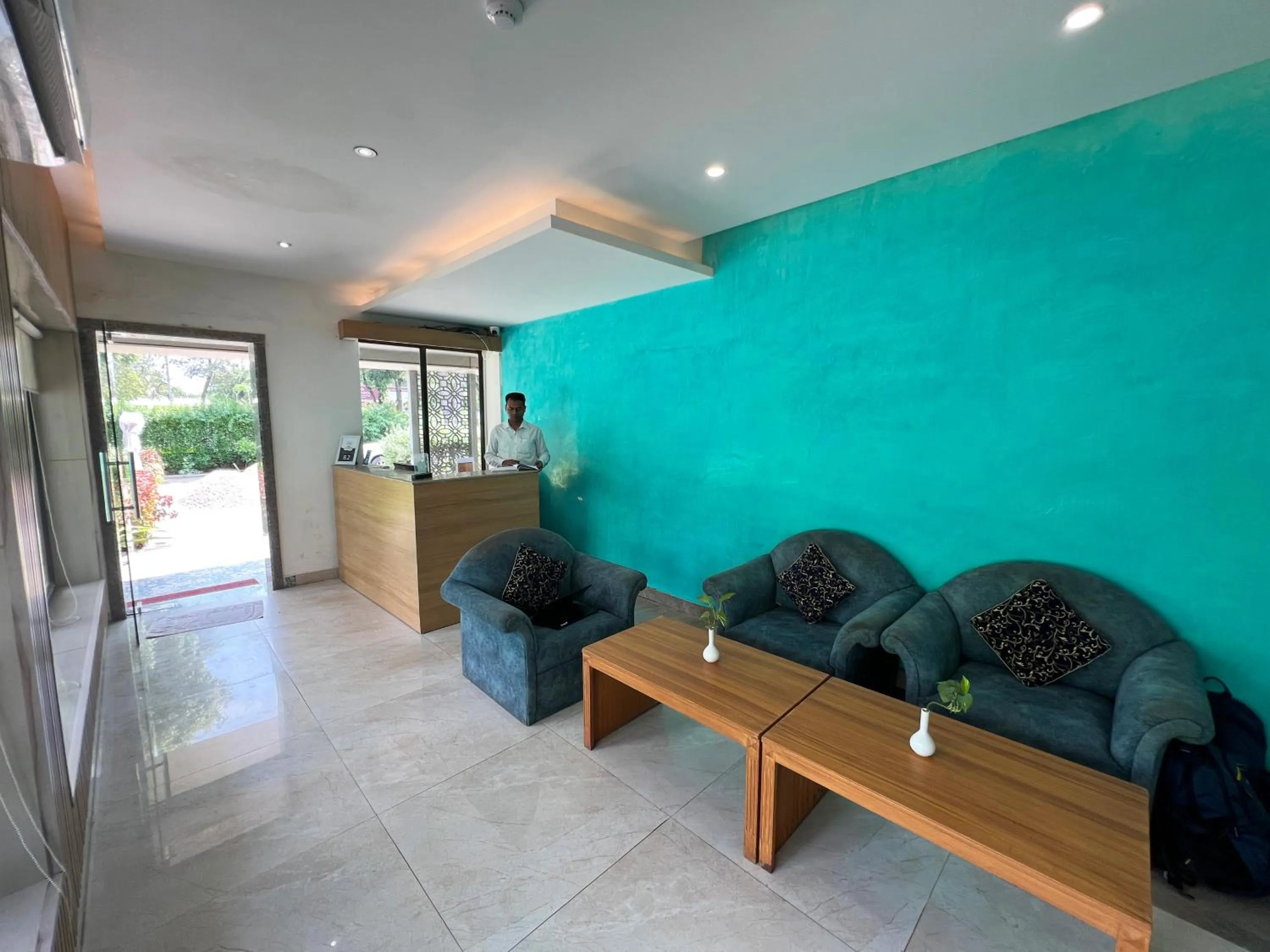 Seating area in Hotel The Bundela - Khajuraho, Madhya Pradesh