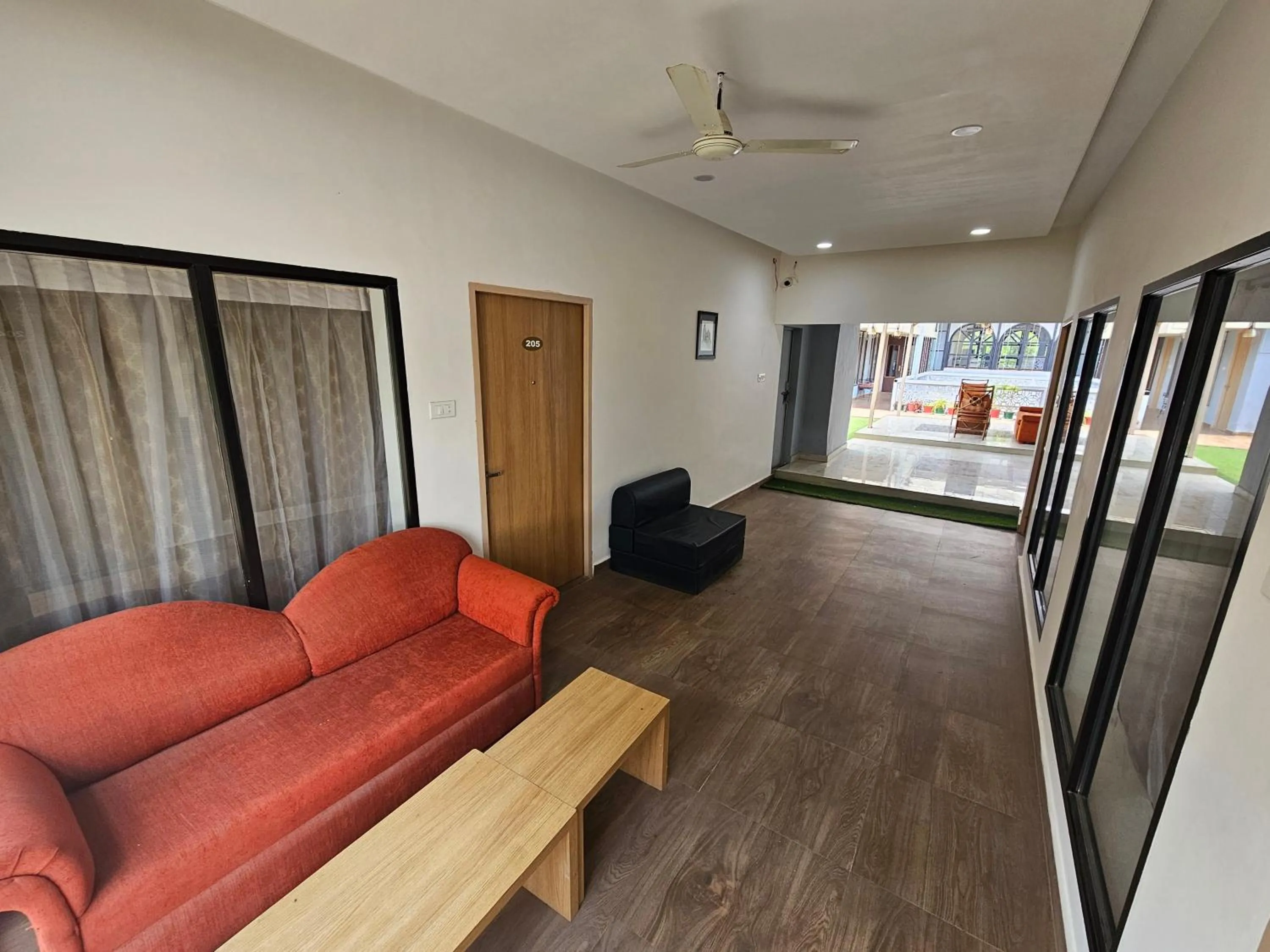 Seating area in Hotel The Bundela - Khajuraho, Madhya Pradesh