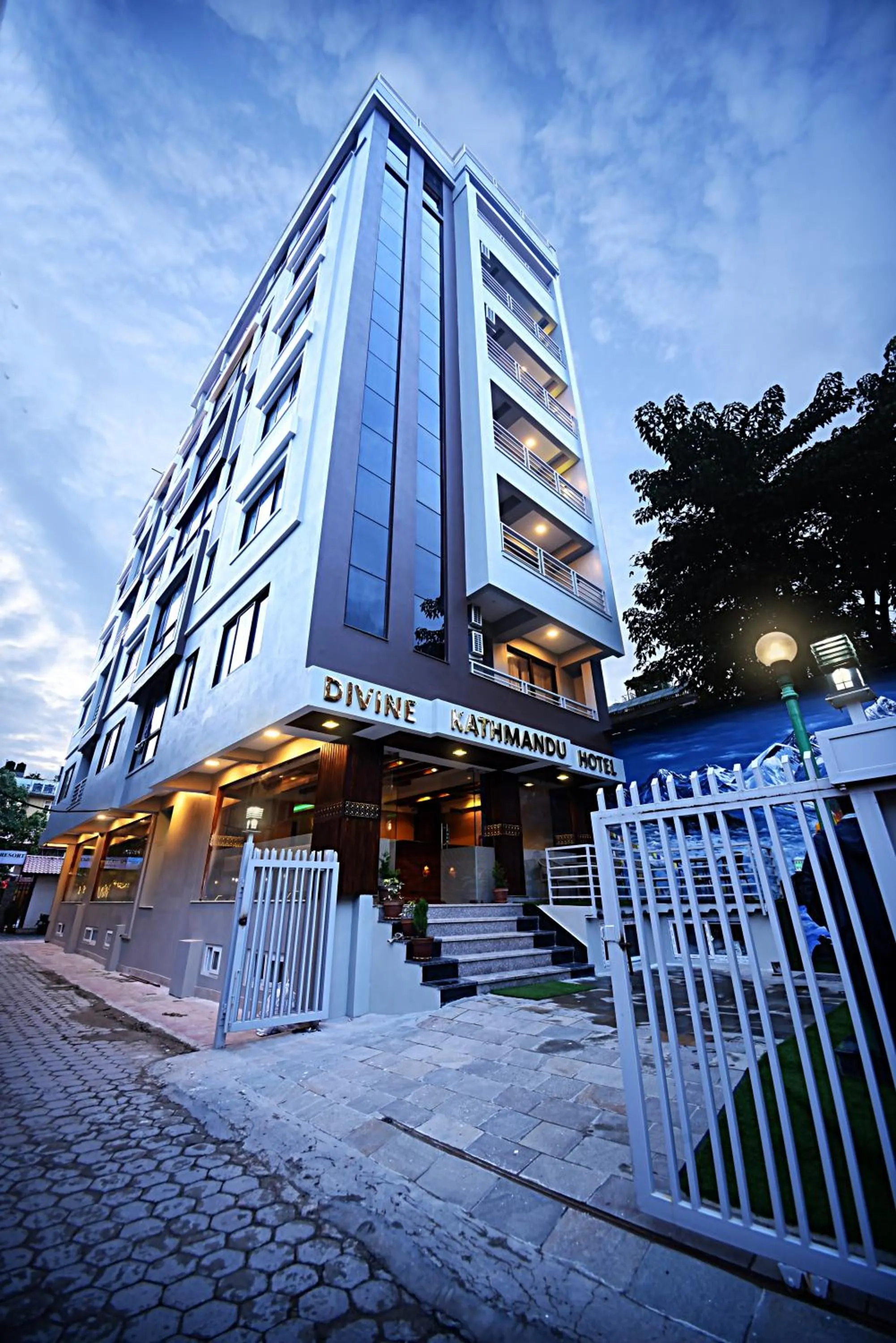 Property building in Divine Kathmandu Hotel