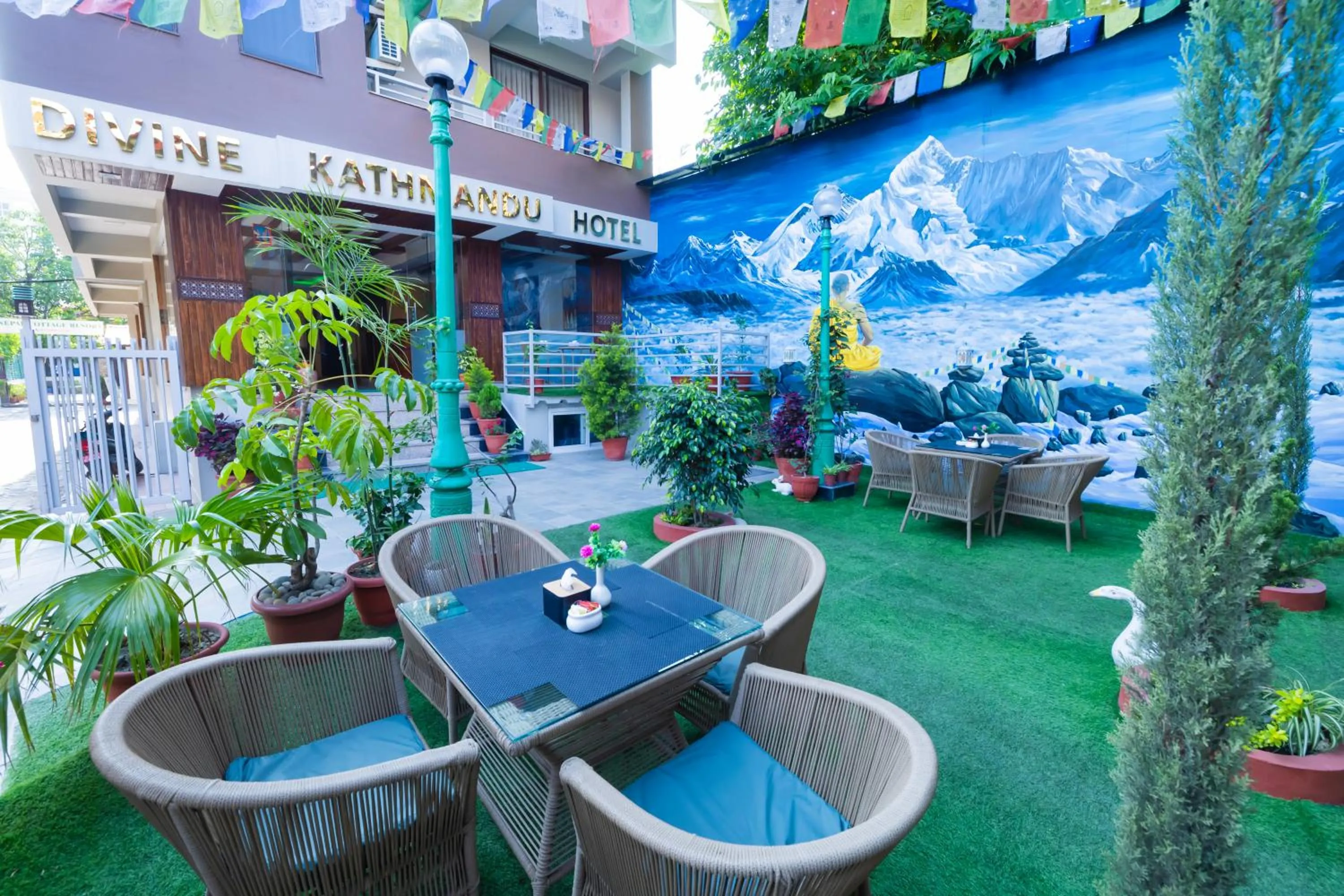 Property building in Divine Kathmandu Hotel