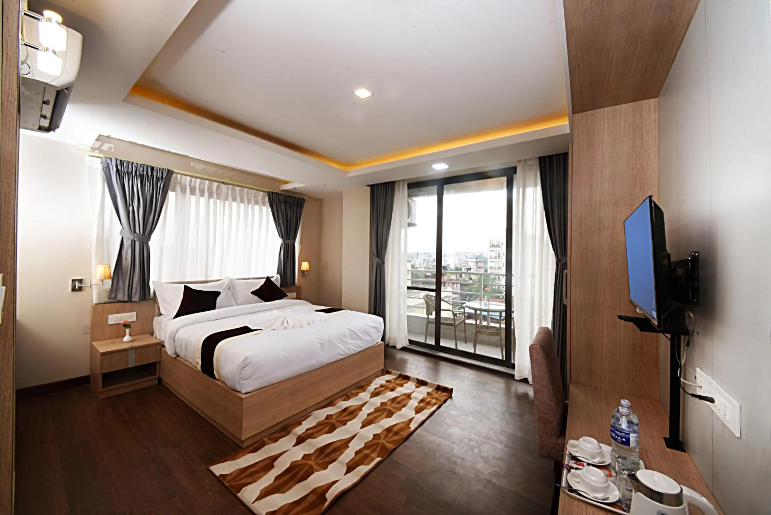 Bedroom, Bed in Divine Kathmandu Hotel