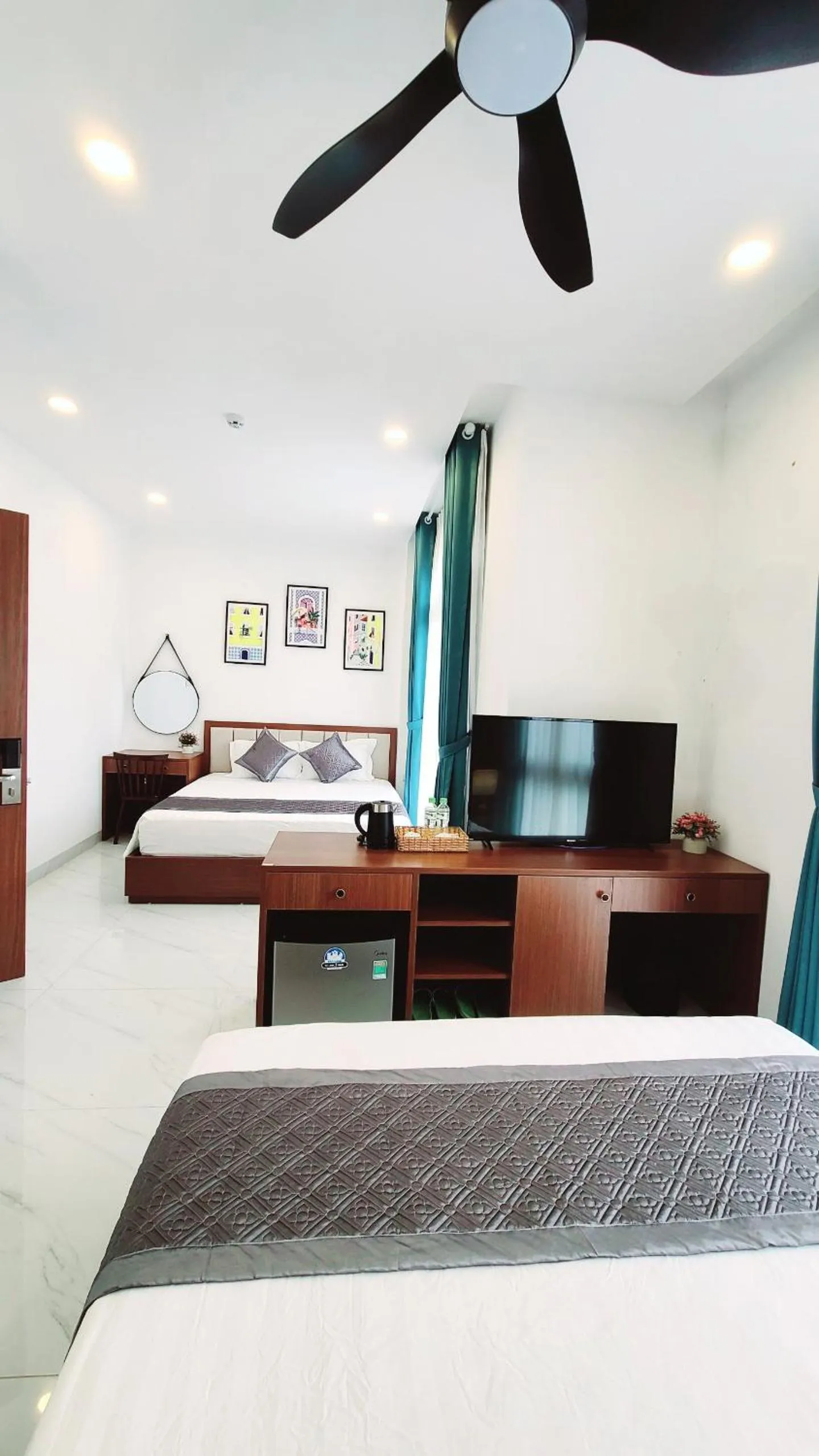 Photo of the whole room, Bed in Xan hotel Phu Quoc