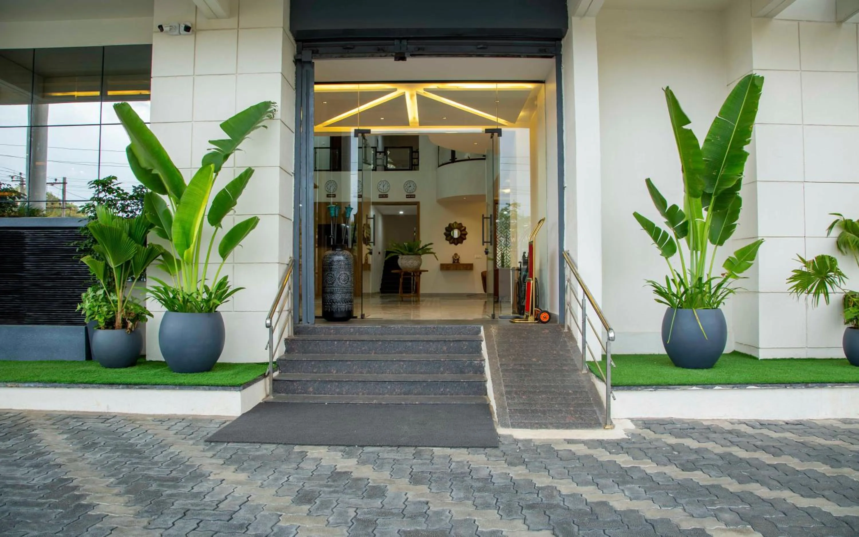 Facade/entrance in The Fortune Hotel By Swathi Group