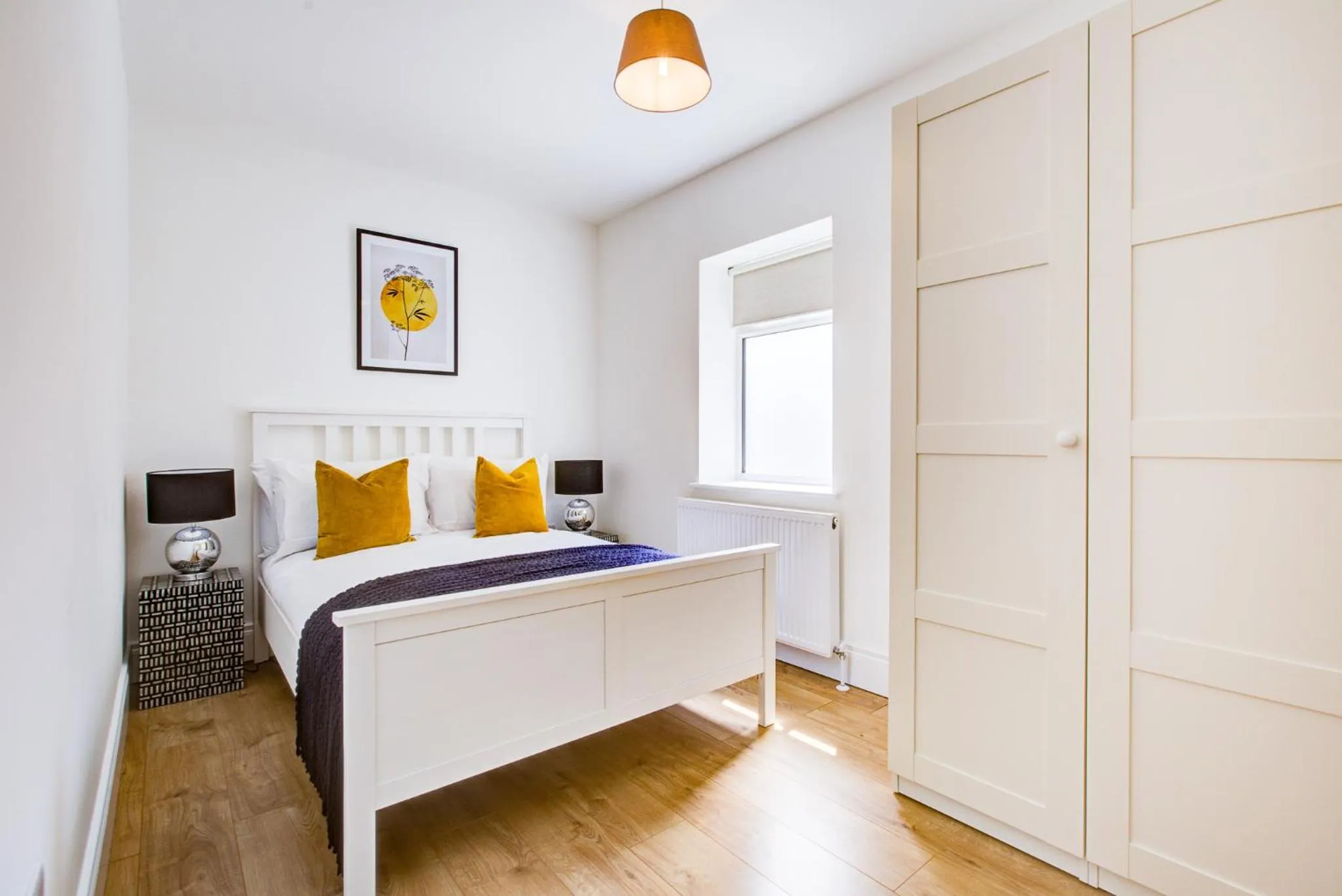 Bedroom, Bed in Hybrid Resi - London, New Malden near Richmond - Wimbledon