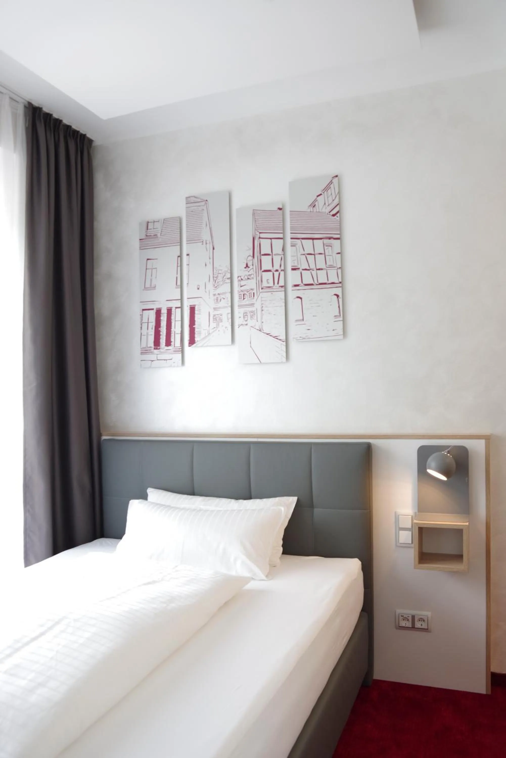 Bed in Hotel am Waldkasino