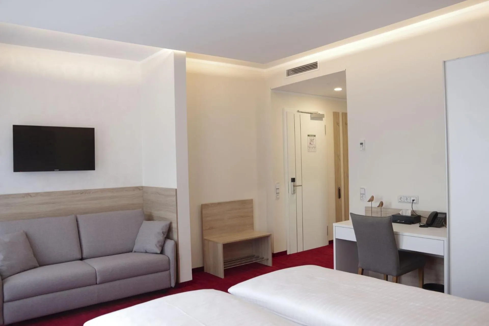 Bed in Hotel am Waldkasino