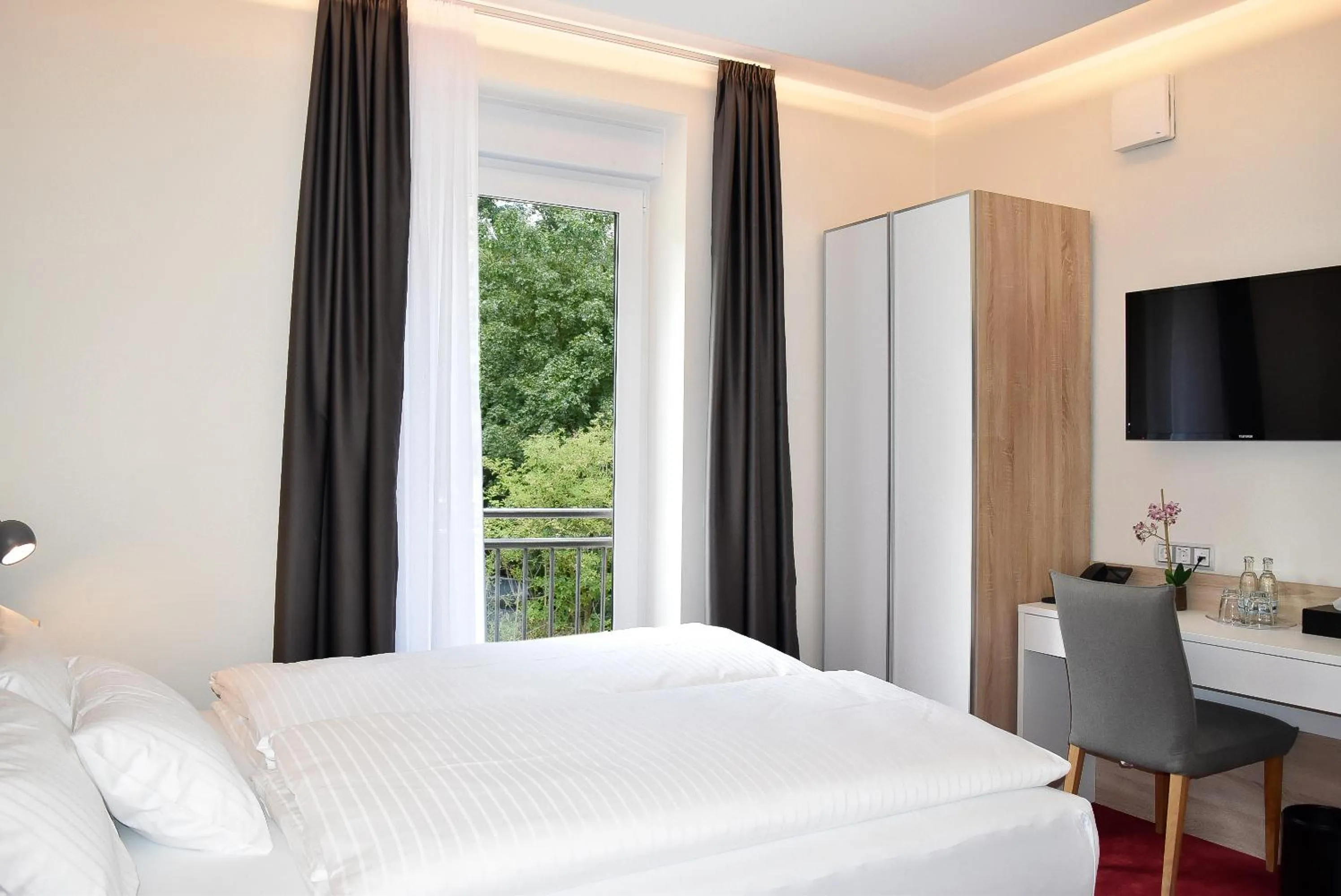 Bed in Hotel am Waldkasino