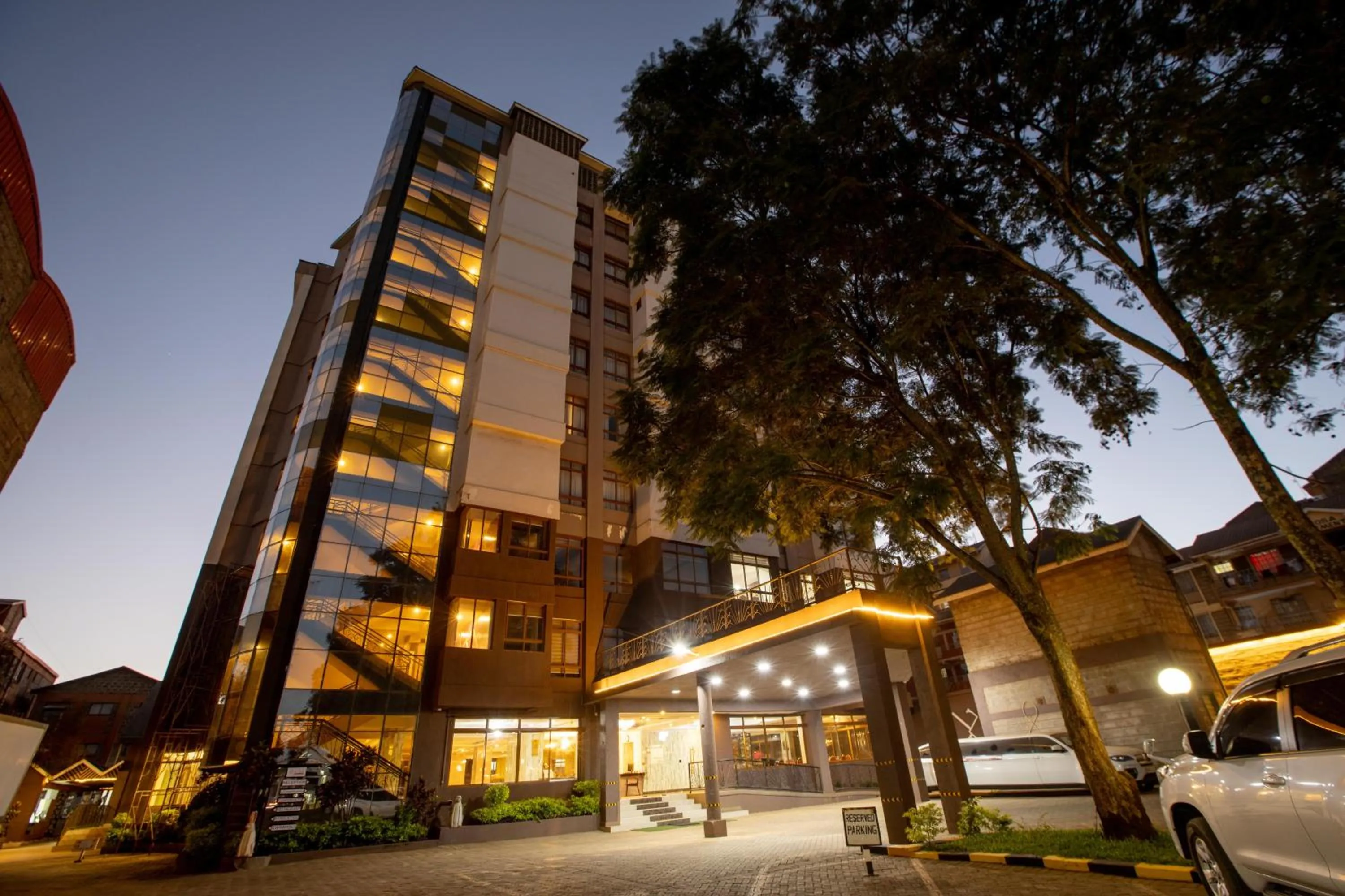 Property building in The Luke Hotel Cravers Thika