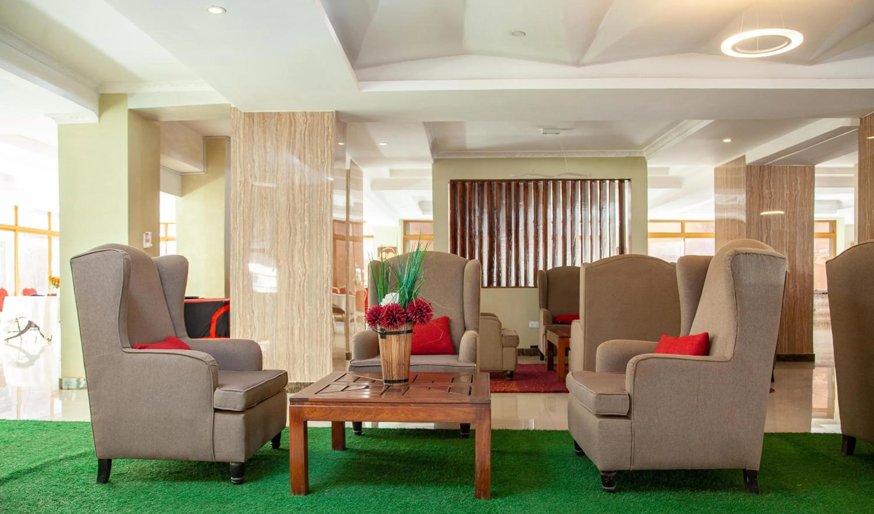 Living room in The Luke Hotel Cravers Thika