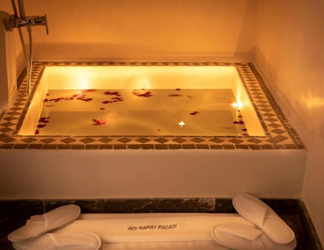 Bathroom in Palais Aix Kabaj &Spa