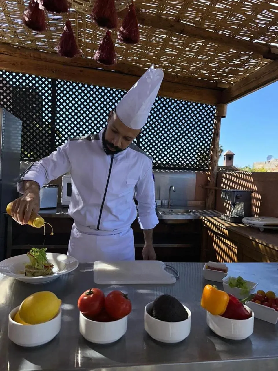 Restaurant/places to eat in Palais Aix Kabaj &Spa