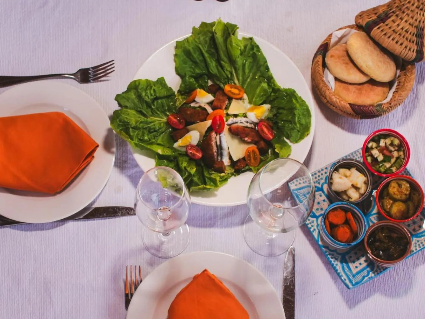 Restaurant/places to eat in Palais Aix Kabaj &Spa