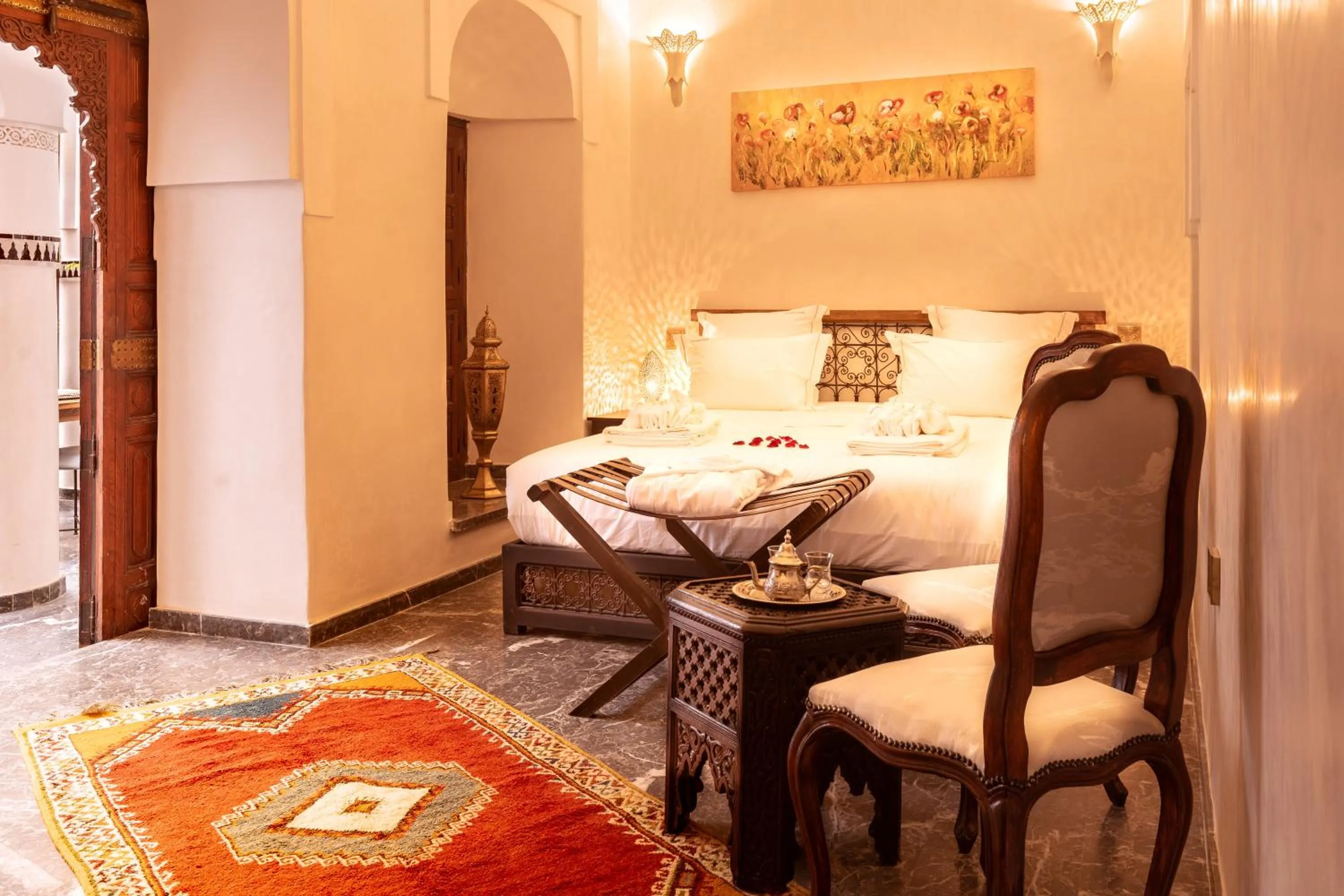 Bed in Palais Aix Kabaj &Spa