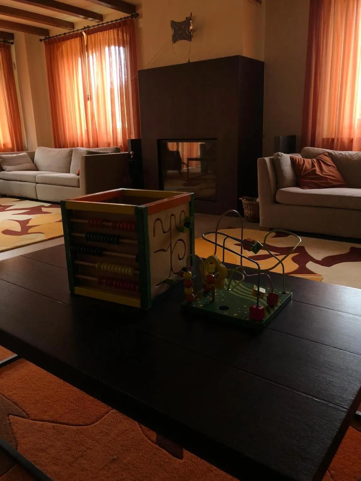 Bed in OLATZEA LANDA HOTELA