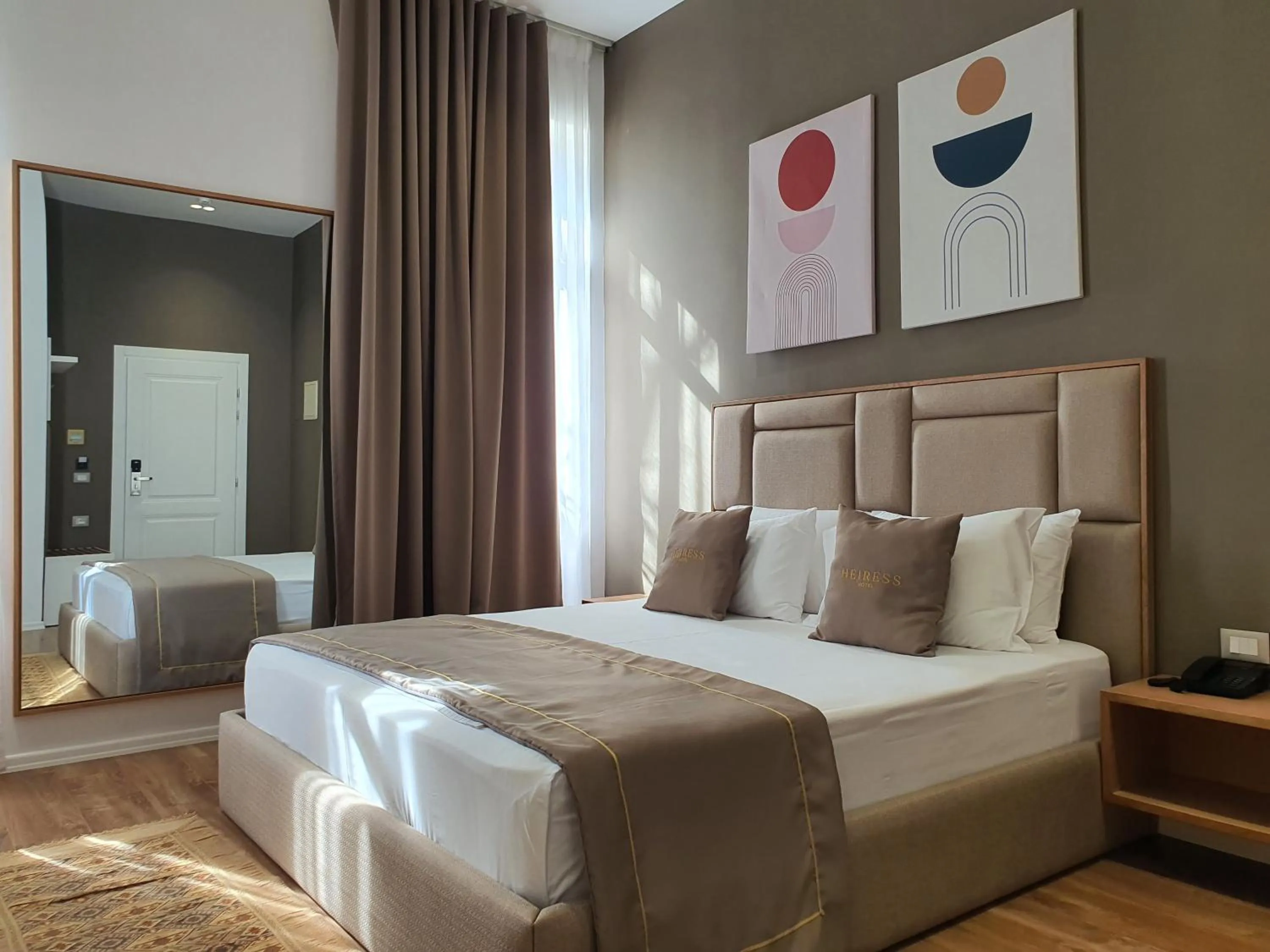 Bed in HEIRESS Hotel