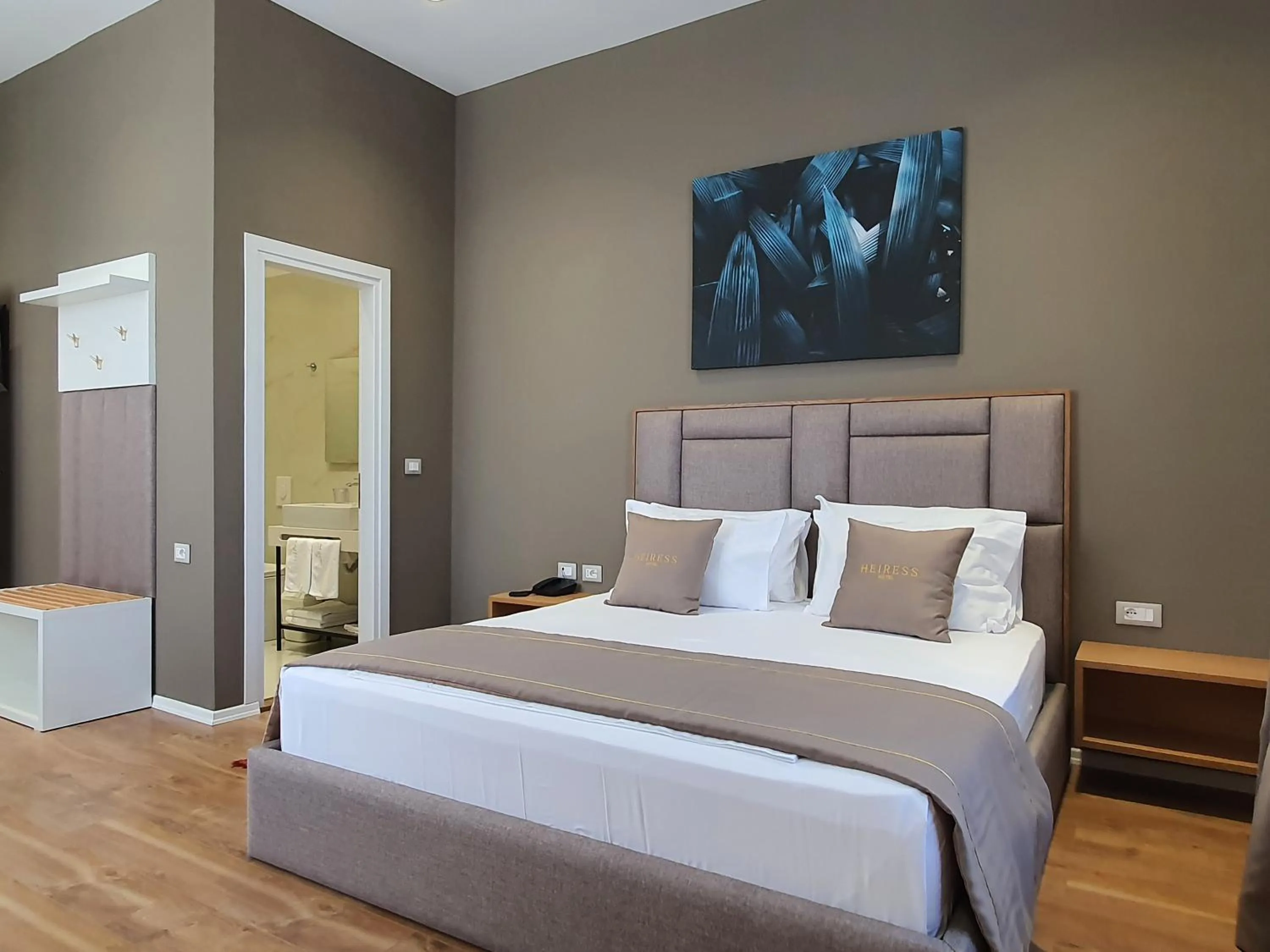 Bed in HEIRESS Hotel