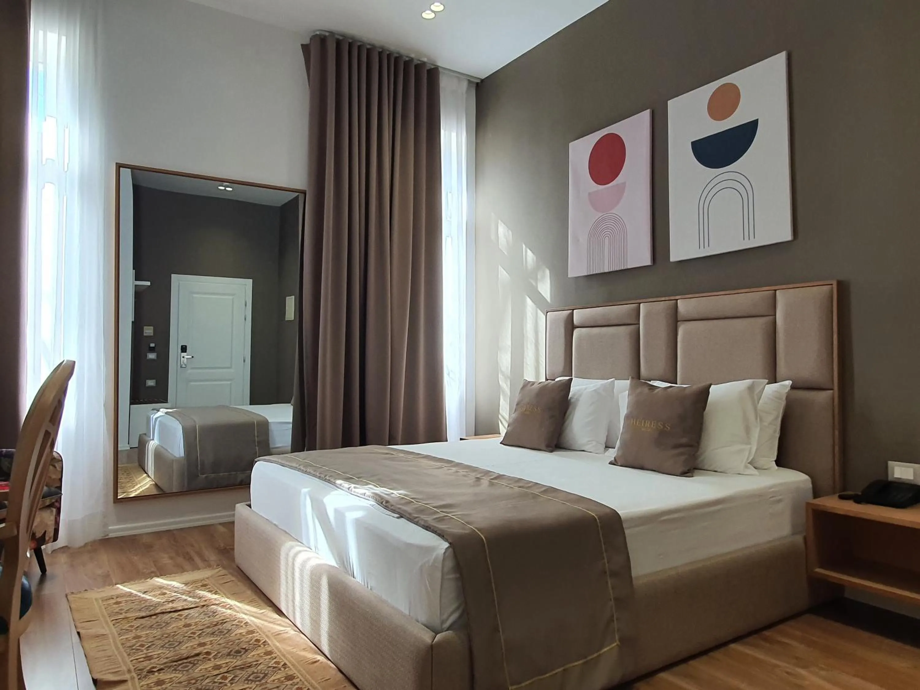 Photo of the whole room, Bed in HEIRESS Hotel